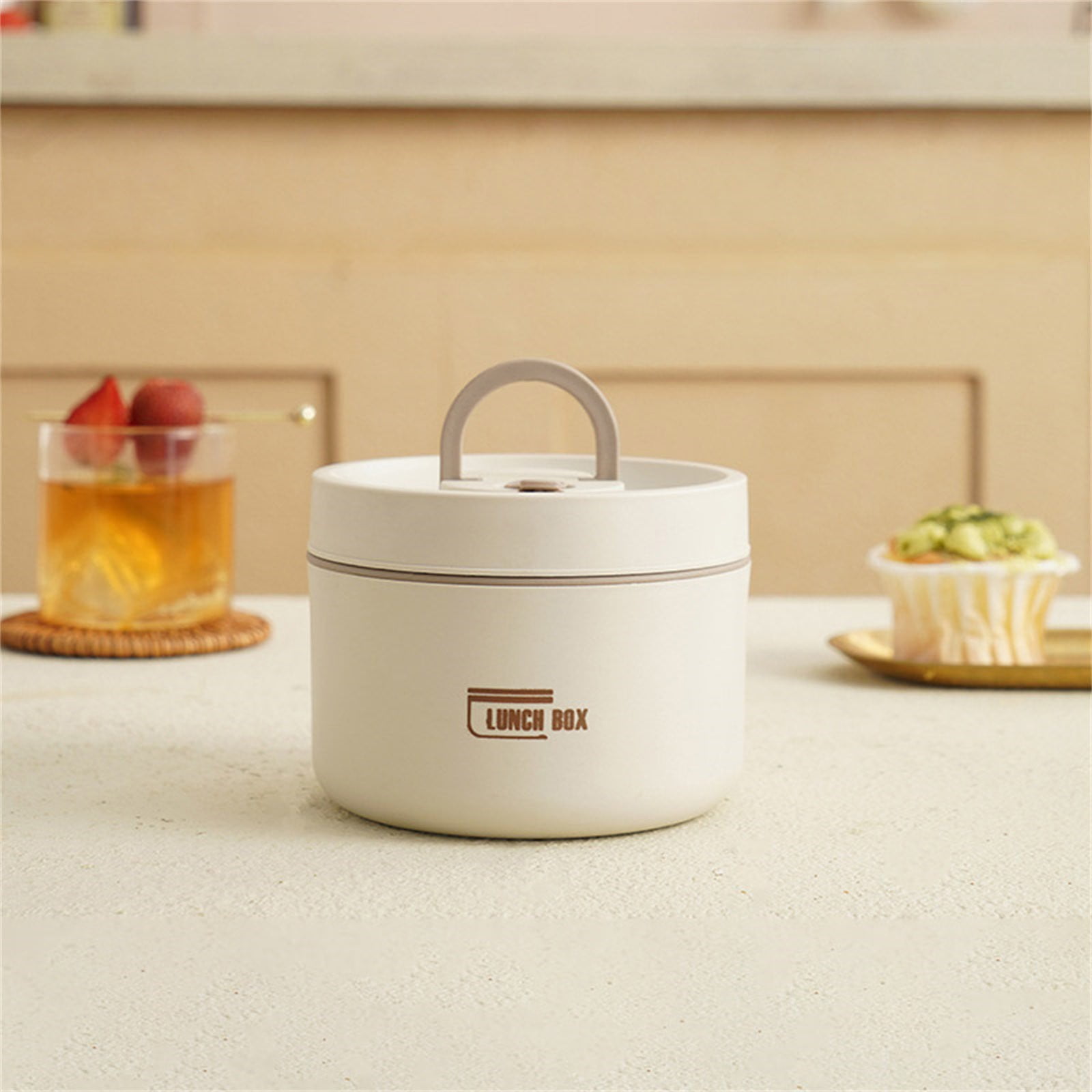 Ramen BBlueowl, Soup Bowls, Microwave Ramen Bowl with Lid, Lunch Box with Lid, Durable and Heat Resistant Bowl for Noodles, Rice, and Soups, Perfect for Home, Office, or School Meals， White 2 - Image 2