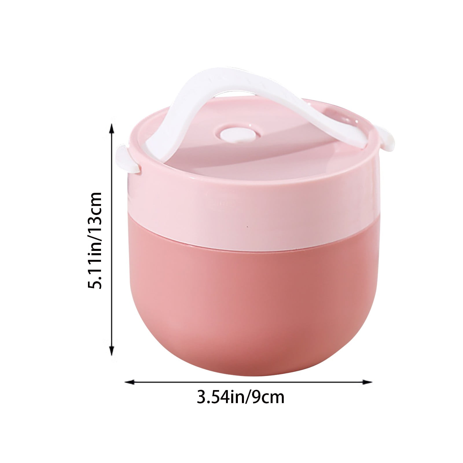 Ramen BBlueowl, Soup Bowls, Microwave Ramen Bowl with Lid, Lunch Box with Lid, Durable and Heat Resistant Bowl for Noodles, Rice, and Soups, Perfect for Home, Office, or School Meals， Z17_Pink - Image 3