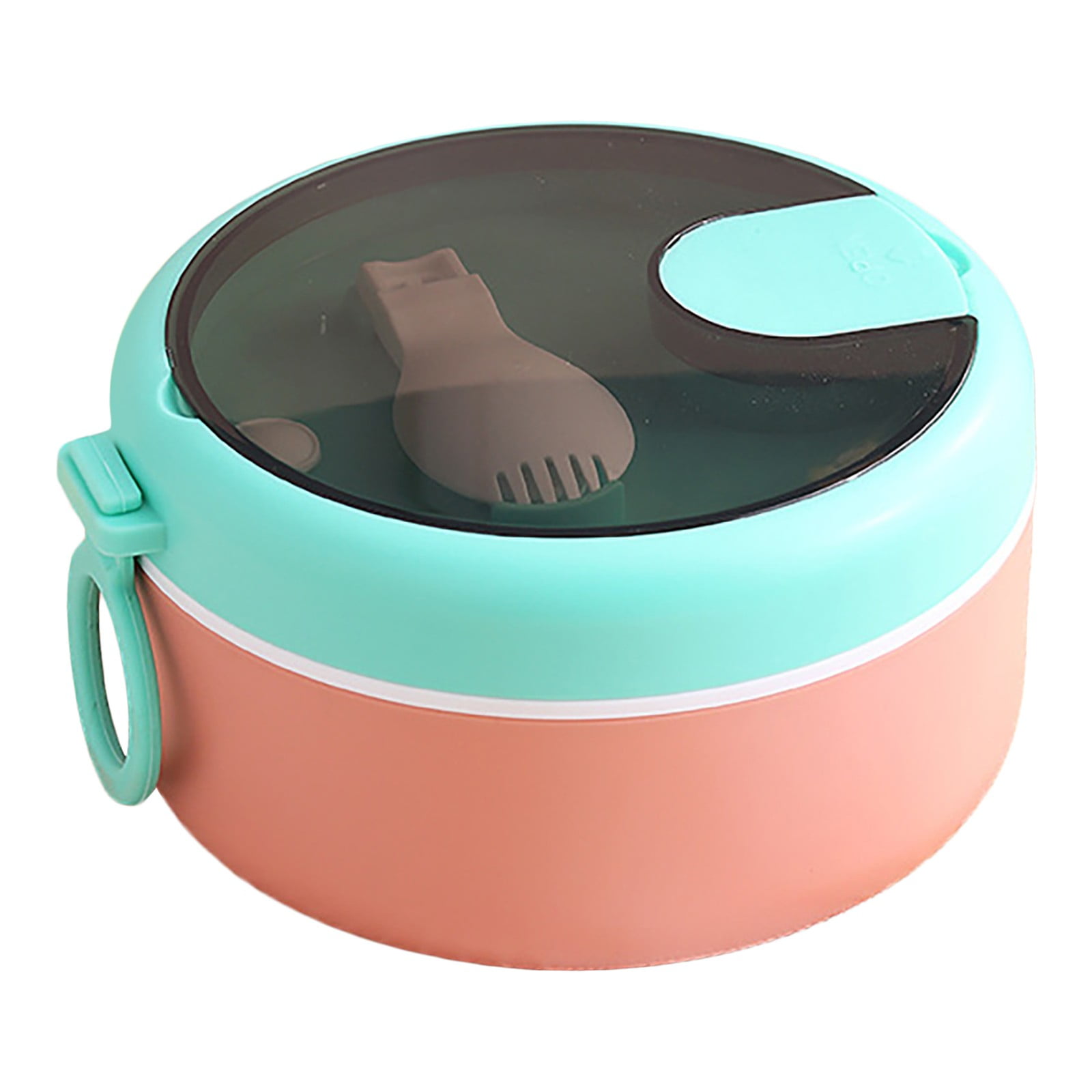 Ramen BBlueowl, Soup Bowls, Microwave Ramen Bowl with Lid, Lunch Box with Lid, Durable and Heat Resistant Bowl for Noodles, Rice, and Soups, Perfect for Home, Office, or School Meals， Z71_B - Image 2