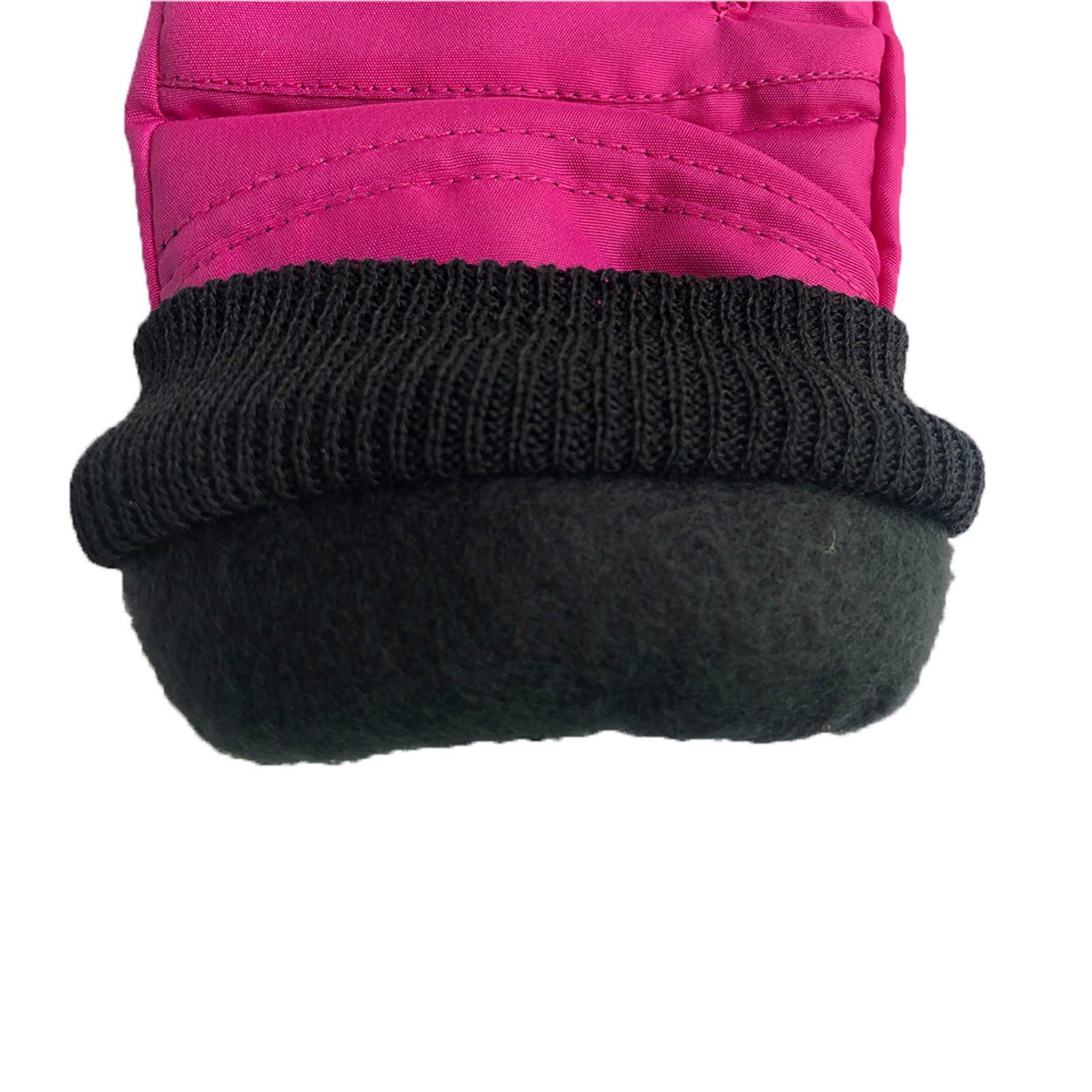 GXWEA Gloves For Kids Toddler Skis Kids Gloves Winter Gloves Thick Gloves Stretchy Warm Gloves Boys Girls 6-24 Months 4-8 Year AHA1 kids snow gloves Hot Pink - Image 6