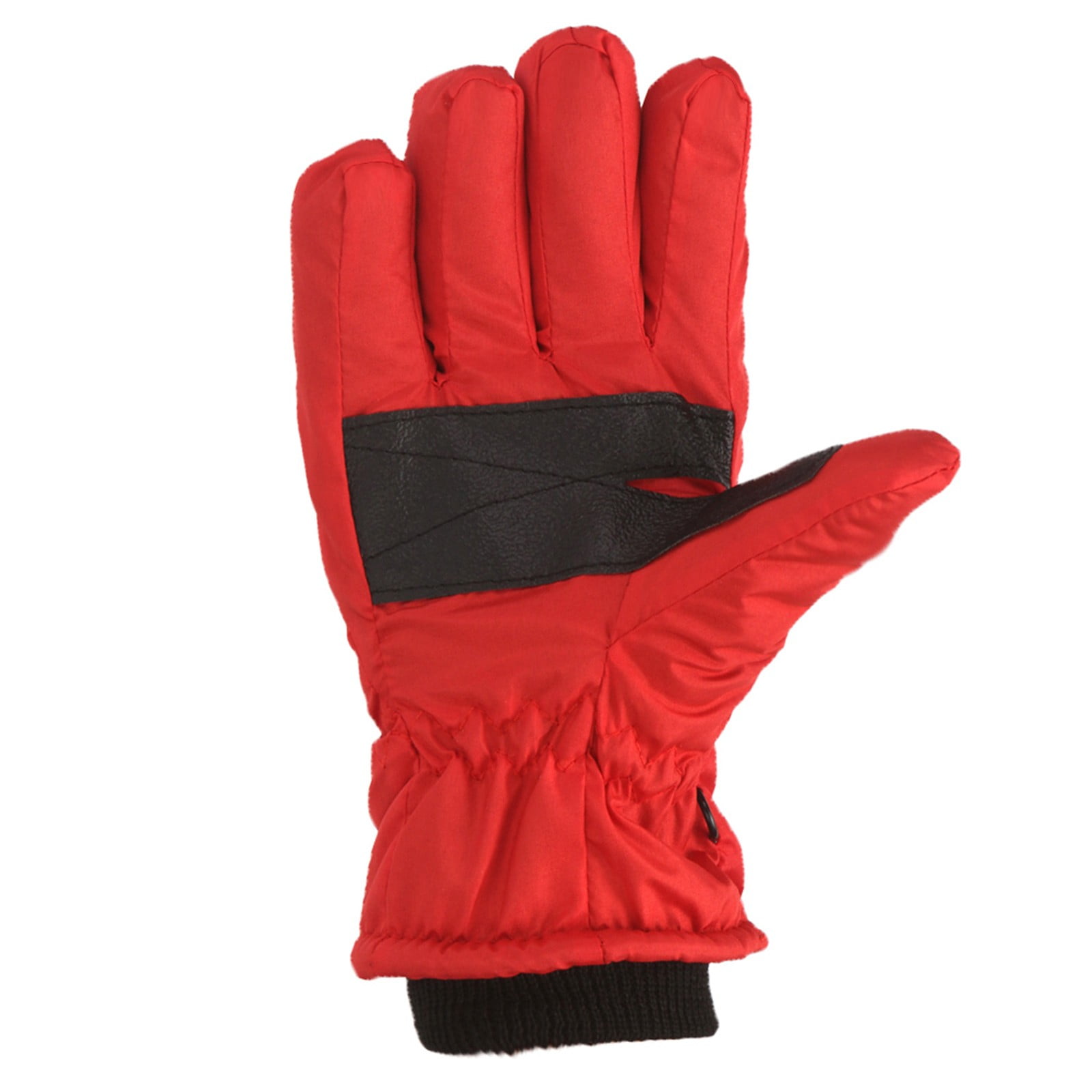 GXWEA Gloves For Kids Toddler Skis Kids Gloves Winter Gloves Thick Gloves Stretchy Warm Gloves Boys Girls 6-24 Months 7-12 Year AHA1 kids snow gloves Red - Image 1