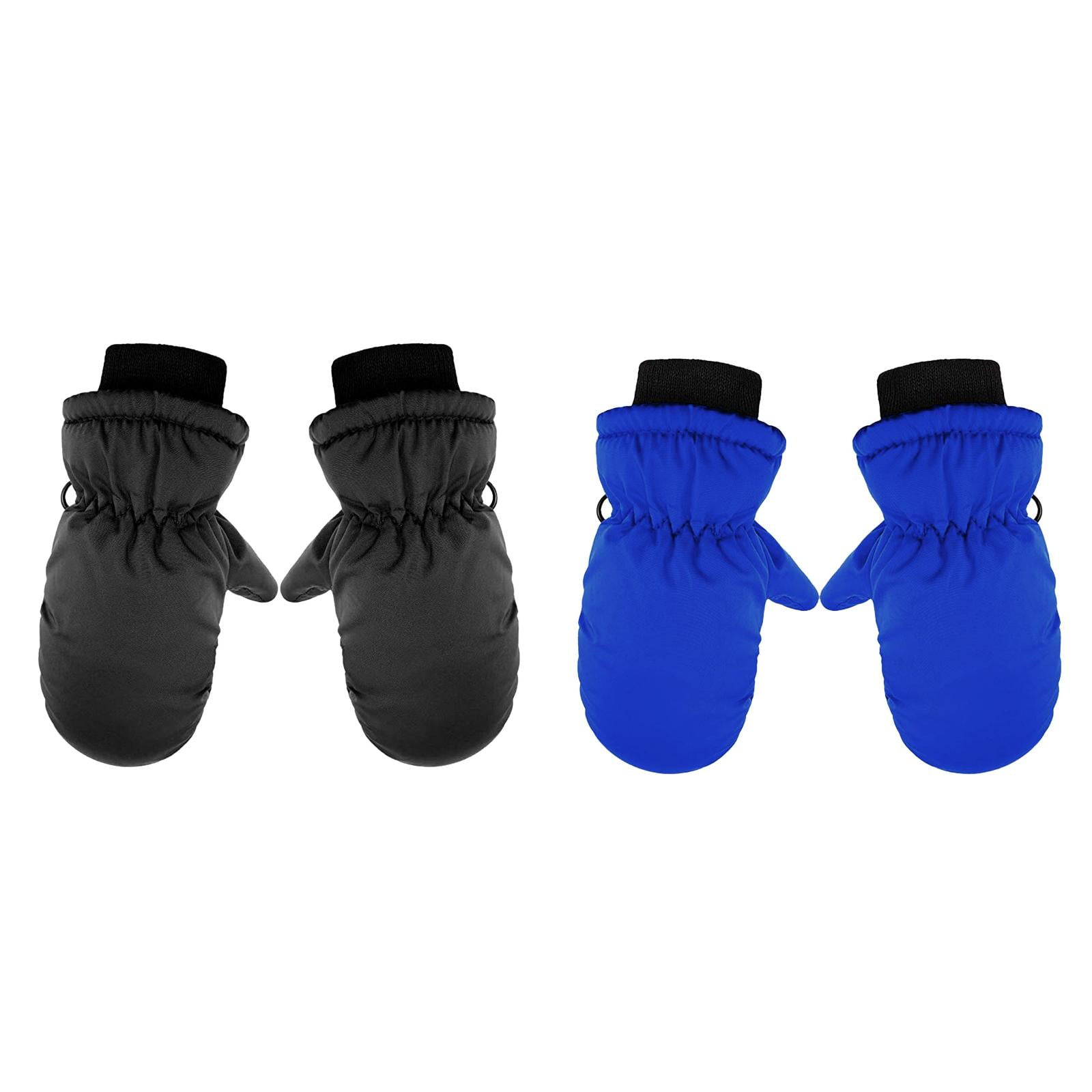 GXWEA Gloves For Kids Toddler Skis Kids Gloves Winter Gloves Thick Gloves Stretchy Warm Gloves Boys Girls 6-24 Months One Size color-11 - Image 1