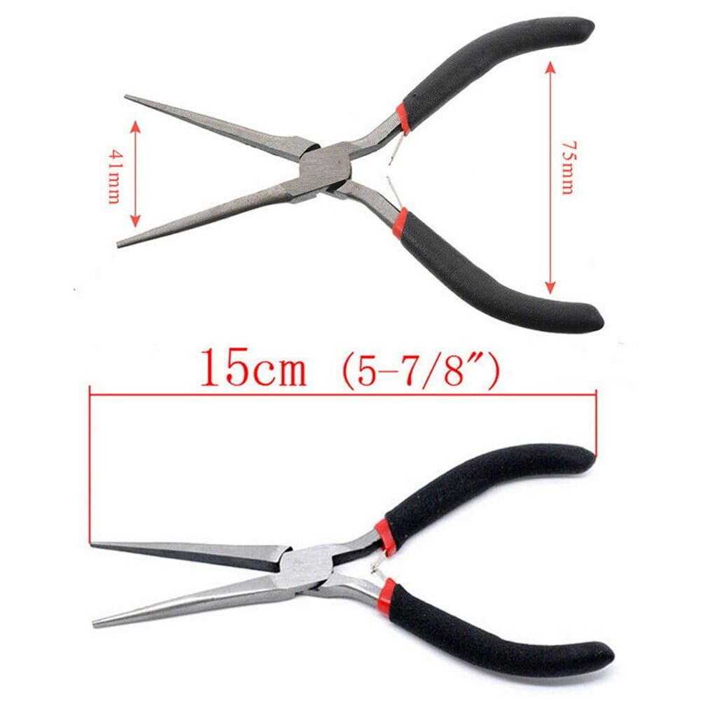 Mini Long Needle Nose Pliers Precision Wire Plier Repair Tool Beading Make 150mm - Image 3