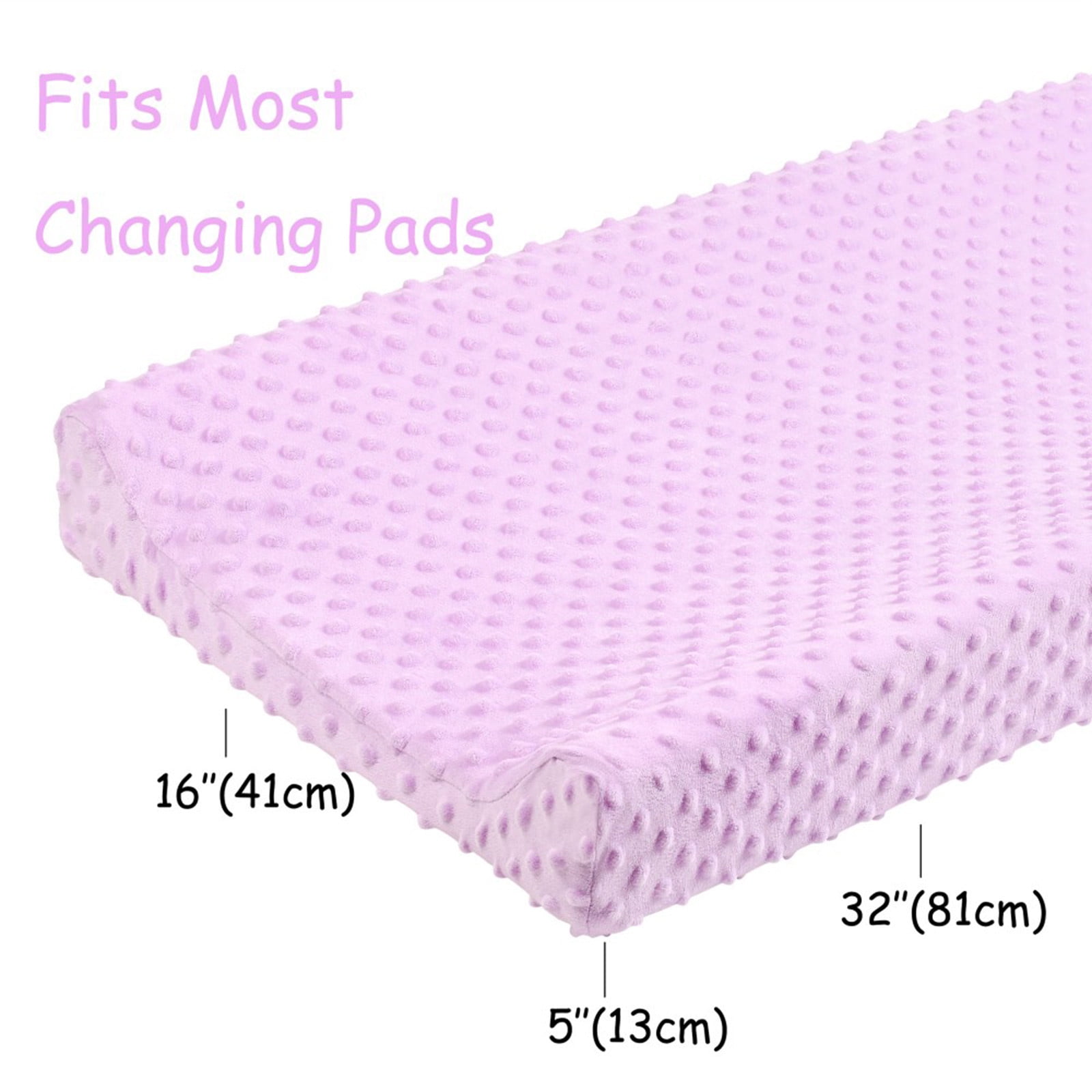 Table Changing Pad Changing Baby Changing Cover Cover Nursery Mat Cover Baby Care New Born Diapers New Born One Size Purple - Image 4