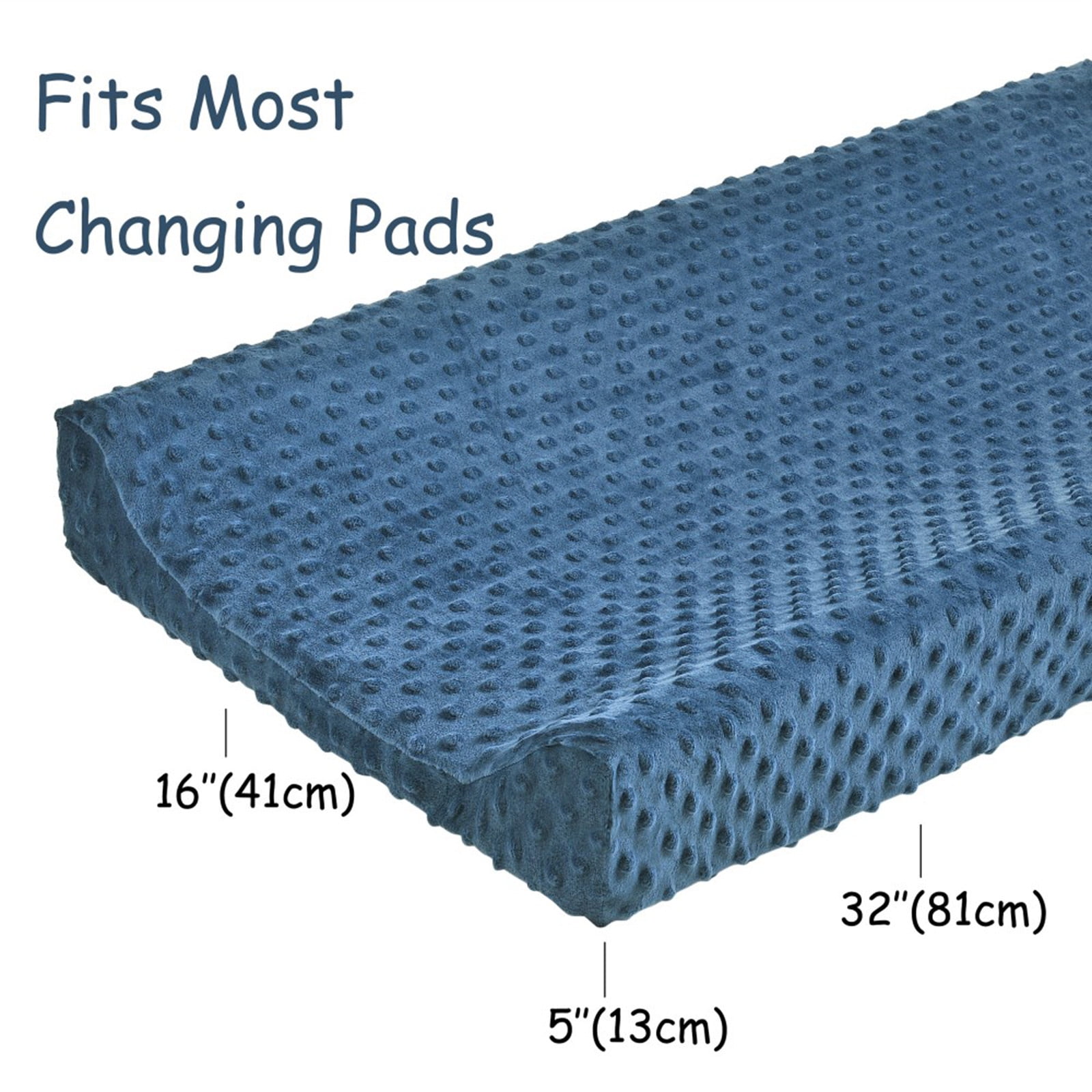 Table Changing Pad Changing Baby Changing Cover Cover Nursery Mat Cover Baby Care New Born Diapers New Born One Size ZD Navy - Image 4