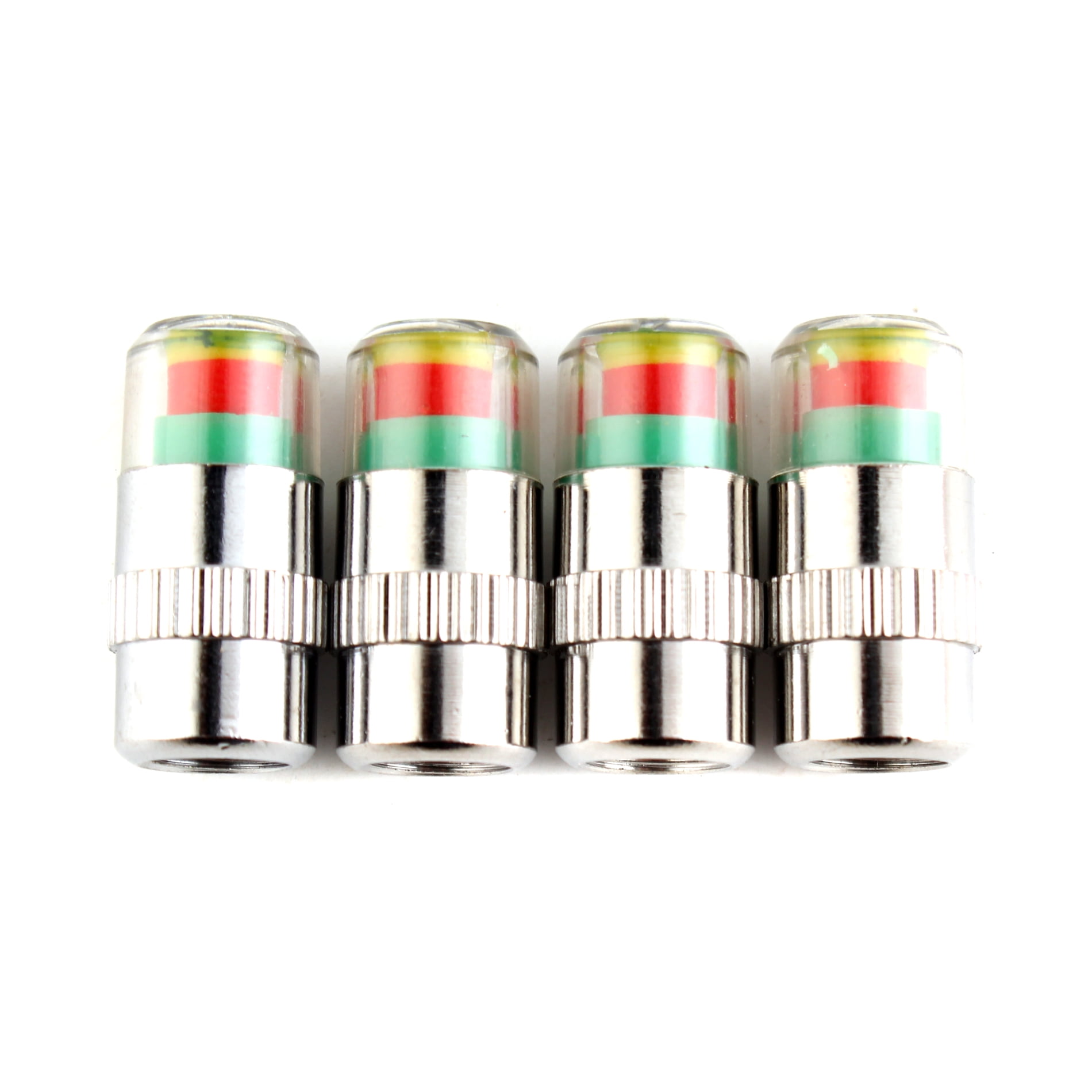 4pcs Car Tire Pressure Monitor Gauge Valve Stem Caps Sensor Indicator 3 Color Eye Alert - Image 4