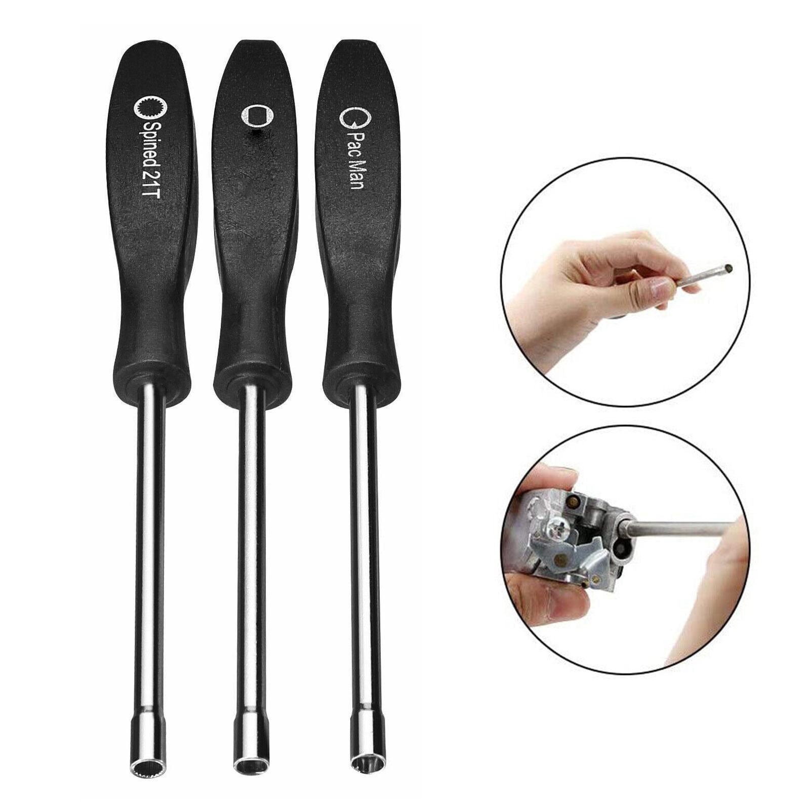 3 For Poulan Husqvarna Craftsman Screwdriver Carburetor Adjustment Chainsaw Tool K5I5 - Image 7