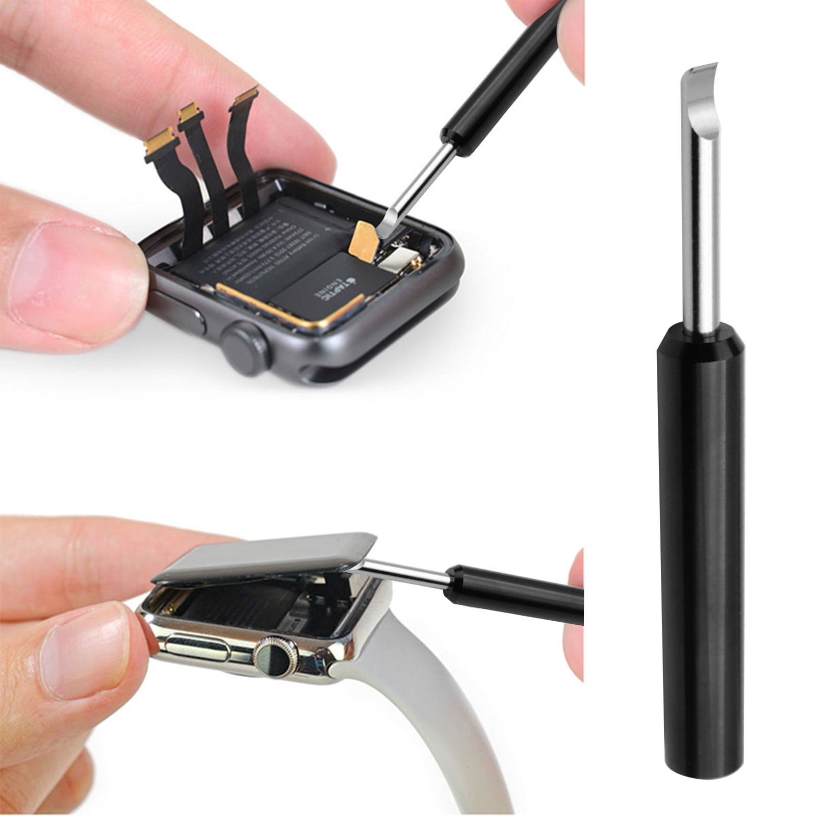 Pry Remover Battery Watches Cover Tools Stick Case Opener Watch Back Tools & Home Improvement Silver - Image 4