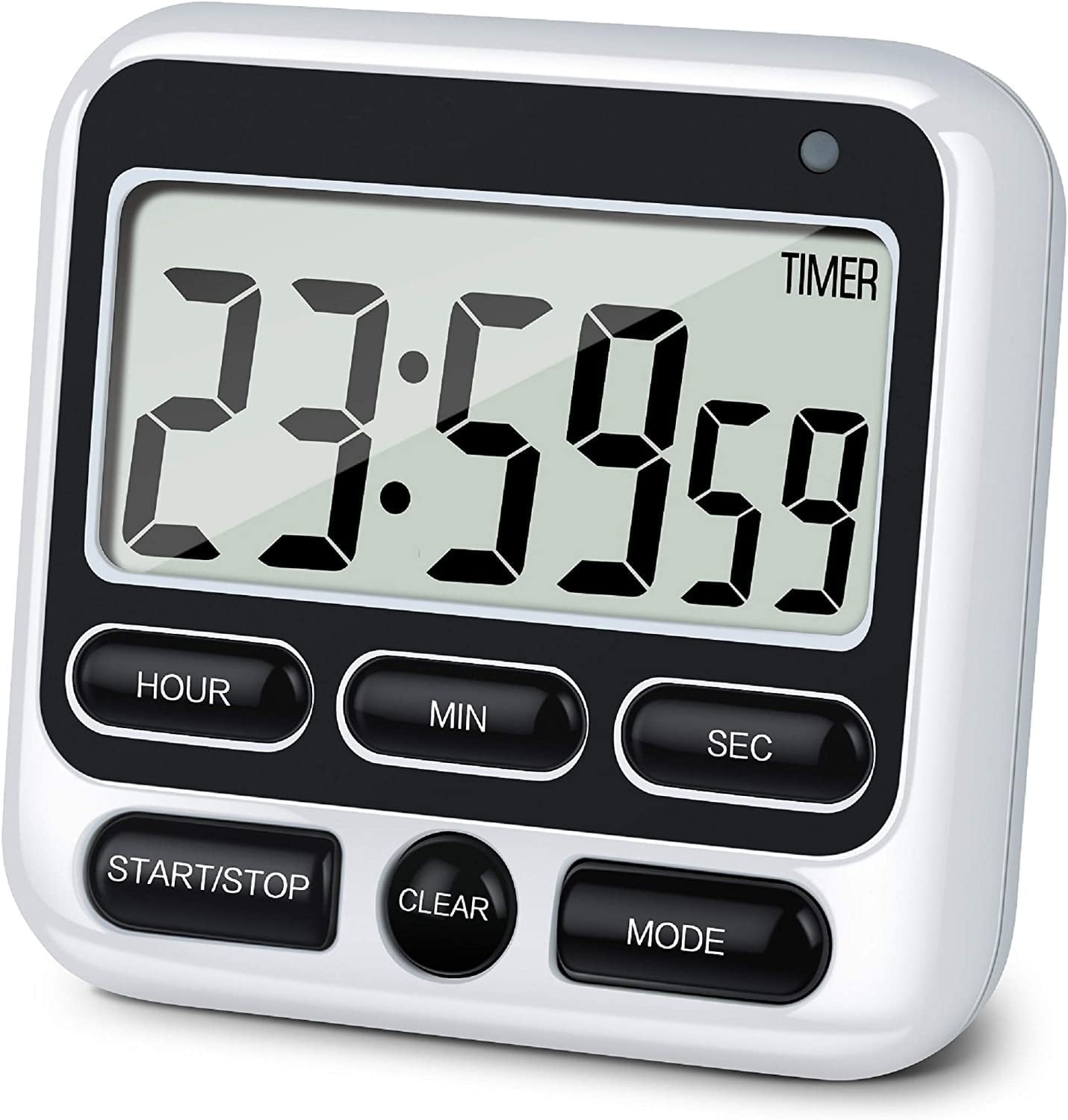 Digital Kitchen Timers for Cooking, Large Digits, Loud Alarm, Baking Kitchen Timers Pink - Image 1