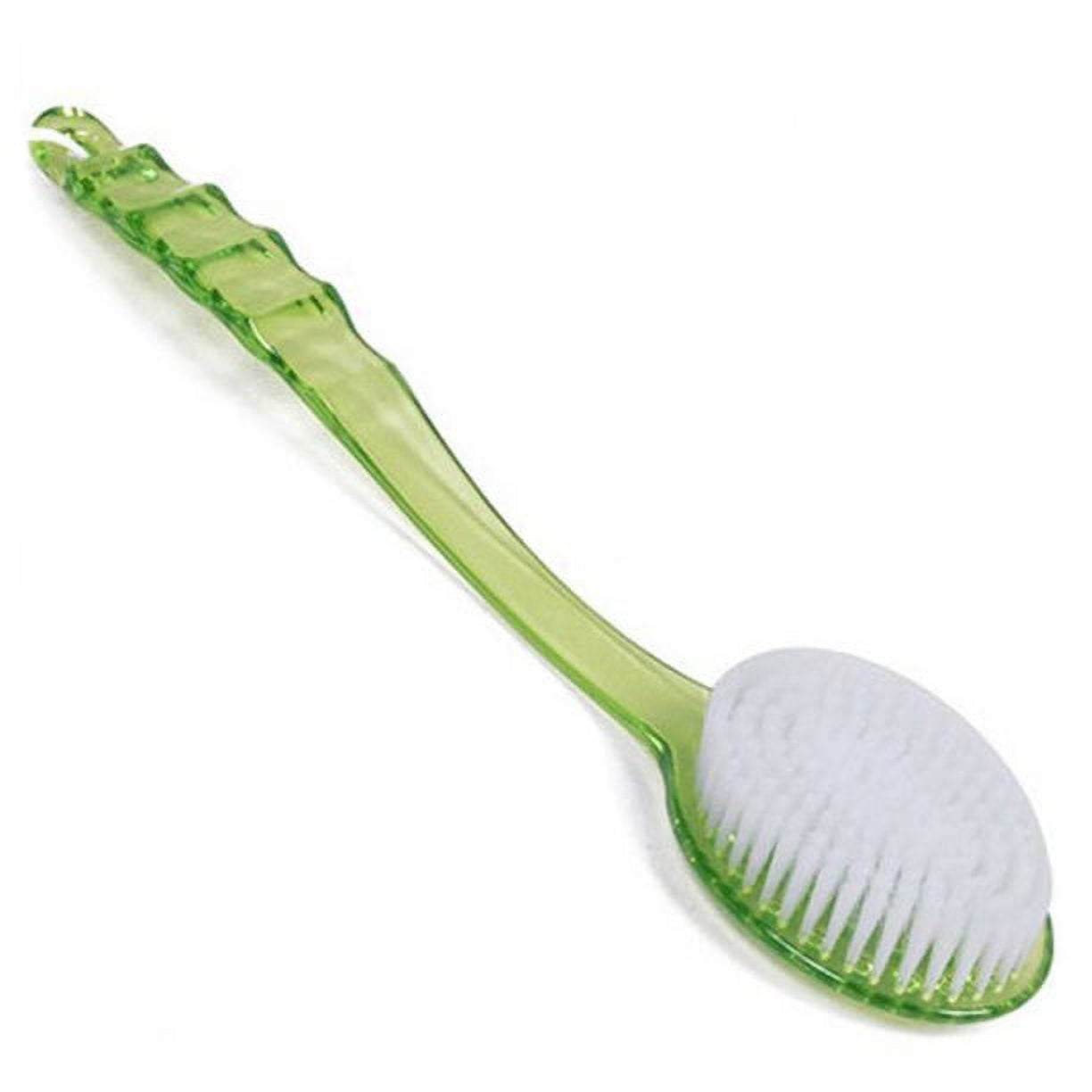 Warkul Long Handled Bath Shower Back Brush Body Scrubber Massager Skin Cleaning Tool Brush 2023 New Green - Image 1