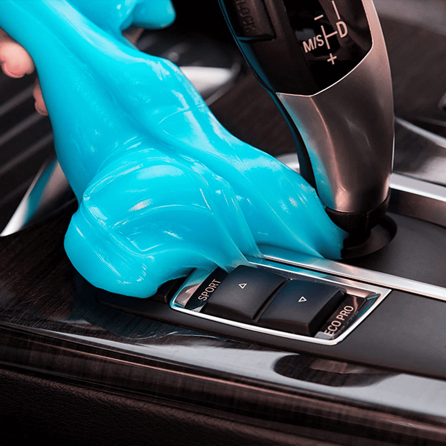 Car Cleaning Gel, Cleaning Gel for Car Cleaning Putty Car Slime for Cleaning Car Detailing Putty Detail Tools Car Interior Cleaner Automotive Car Cleaning Kits Keyboard Cleaner Blue - Image 1