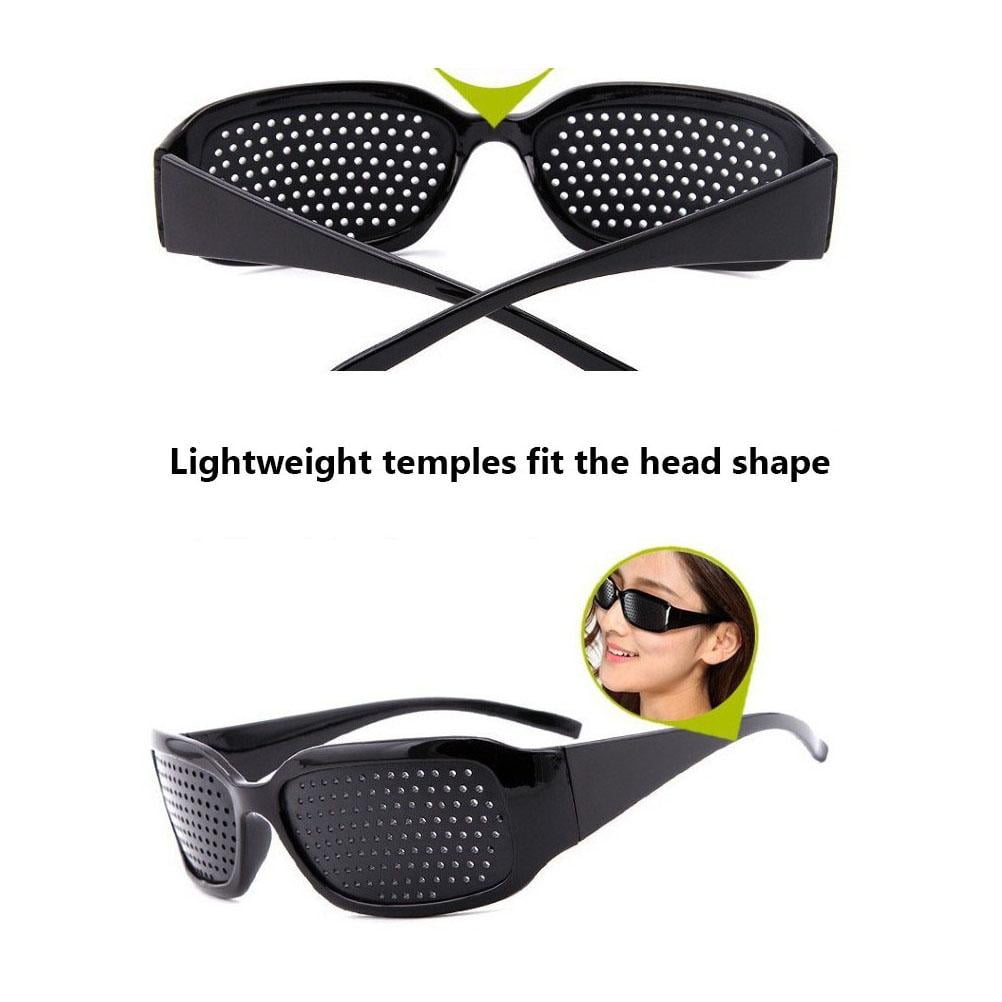 Small Holes Pinhole Glasses Anti-fatigue Eye Exercise Correction Glasses for Sports - Image 2