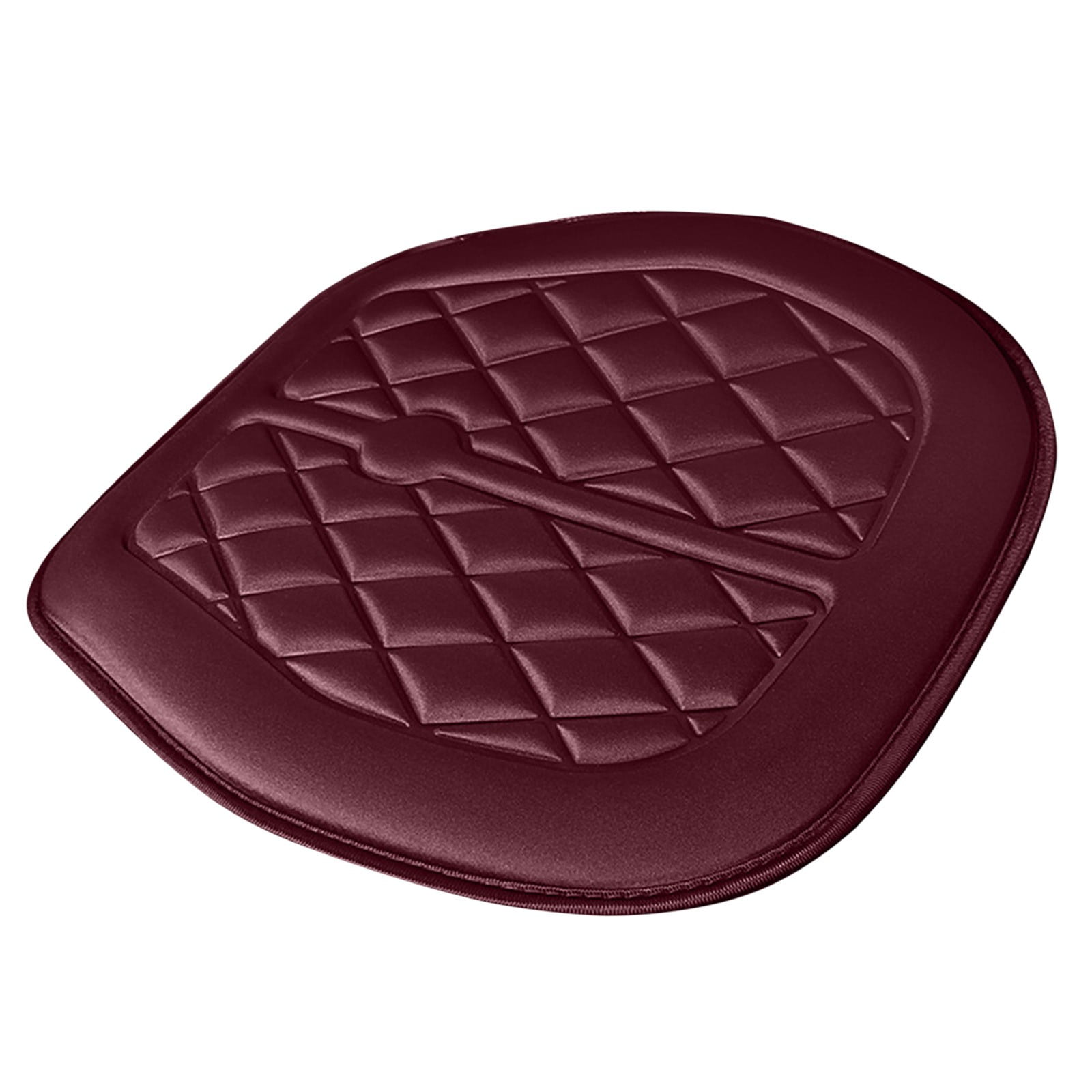 Car Seat Cushion, Driver Seat Cushion with Comfort Memory Foam & Non-Slip Rubber Bottom, Car Seat Pad Works with 95% of Vehicles and Office Chair or Home 48x48cm/18.89x18.89 inches Gray - Image 1