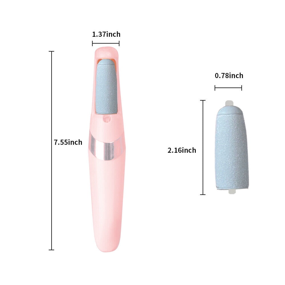 Electric Foot Callus Remover, Rechargeable Electronic Foot File, Waterproof Foot Scrubber File Pedicure Kit, Professional Pedicure Tools Feet Care for Dead Skin Women Men Pink - Image 6