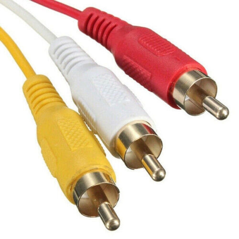 1.5m /5ft Video Cable HDMI to RCA Audio AV Adapter, Male M/M 3-RCA DVD HDMI 1080P for HDTV - Image 2