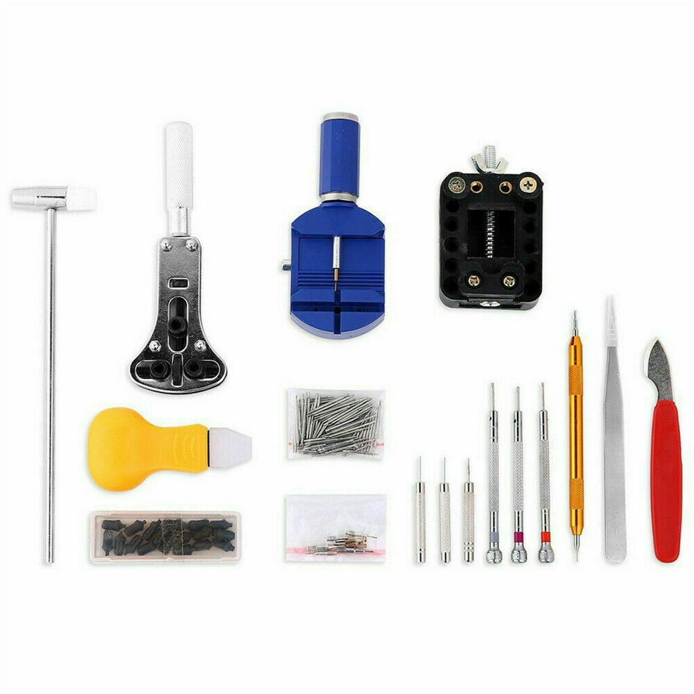 Glam Hobby Lightweight Watch Repair Tools & Kits with Carrying Case & Hammer, 147 Pieces - Image 4