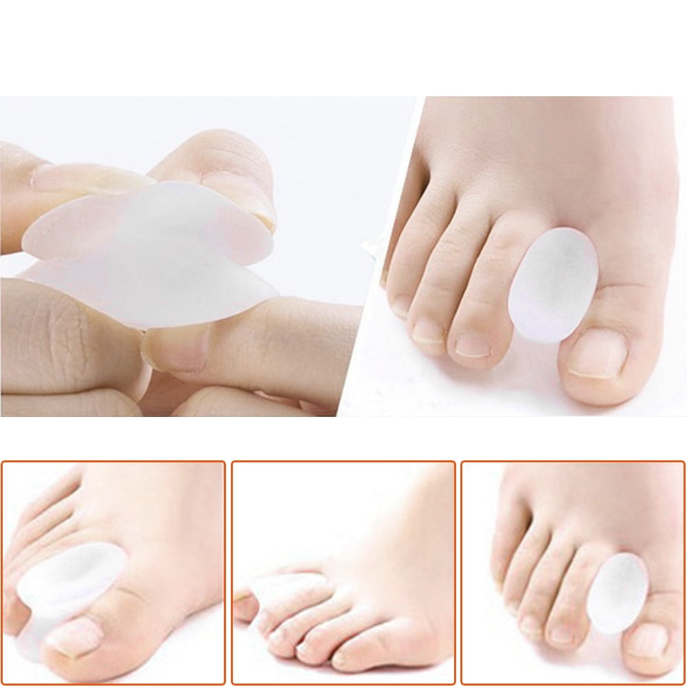 Onemayship Silicone Gel Toe Separator Orthotics Bunion Toes Spacer Pain Reliever 12Pcs - Image 4