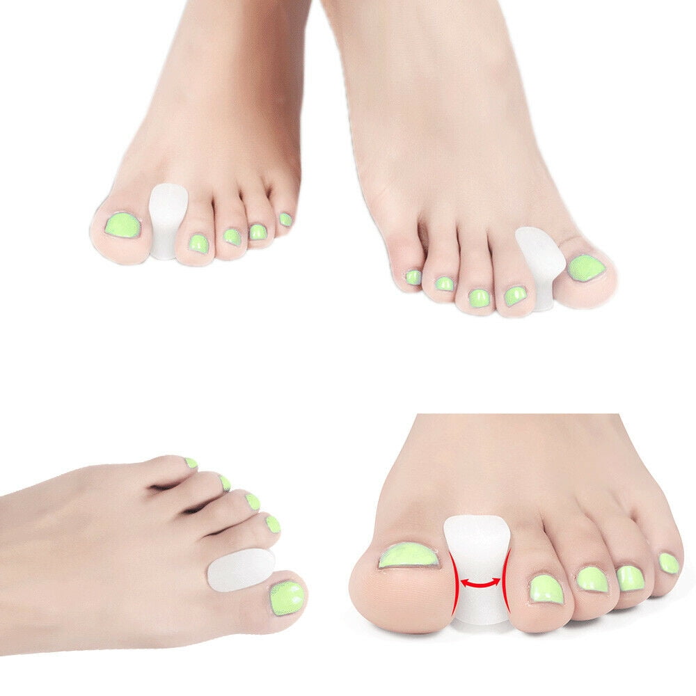 Onemayship Silicone Gel Toe Separator Orthotics Bunion Toes Spacer Pain Reliever 12Pcs - Image 7