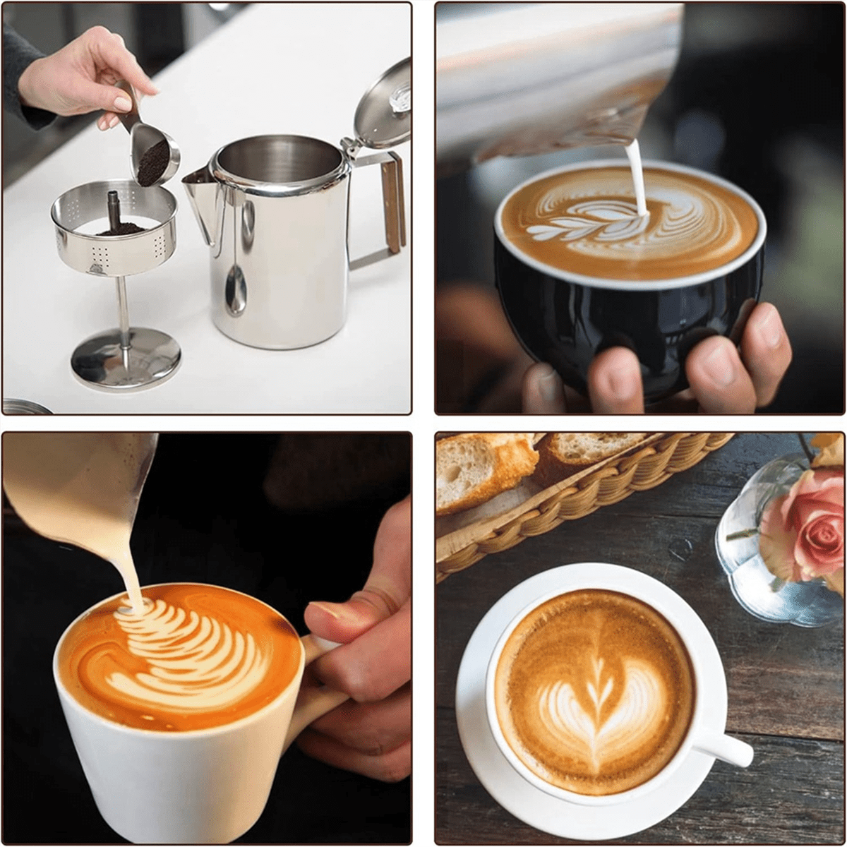 400Pcs Unbleached Percolator Coffee Filters, 3.75In Disposable Coffee Paper Filter, Disc Coffee Filters White - Image 4