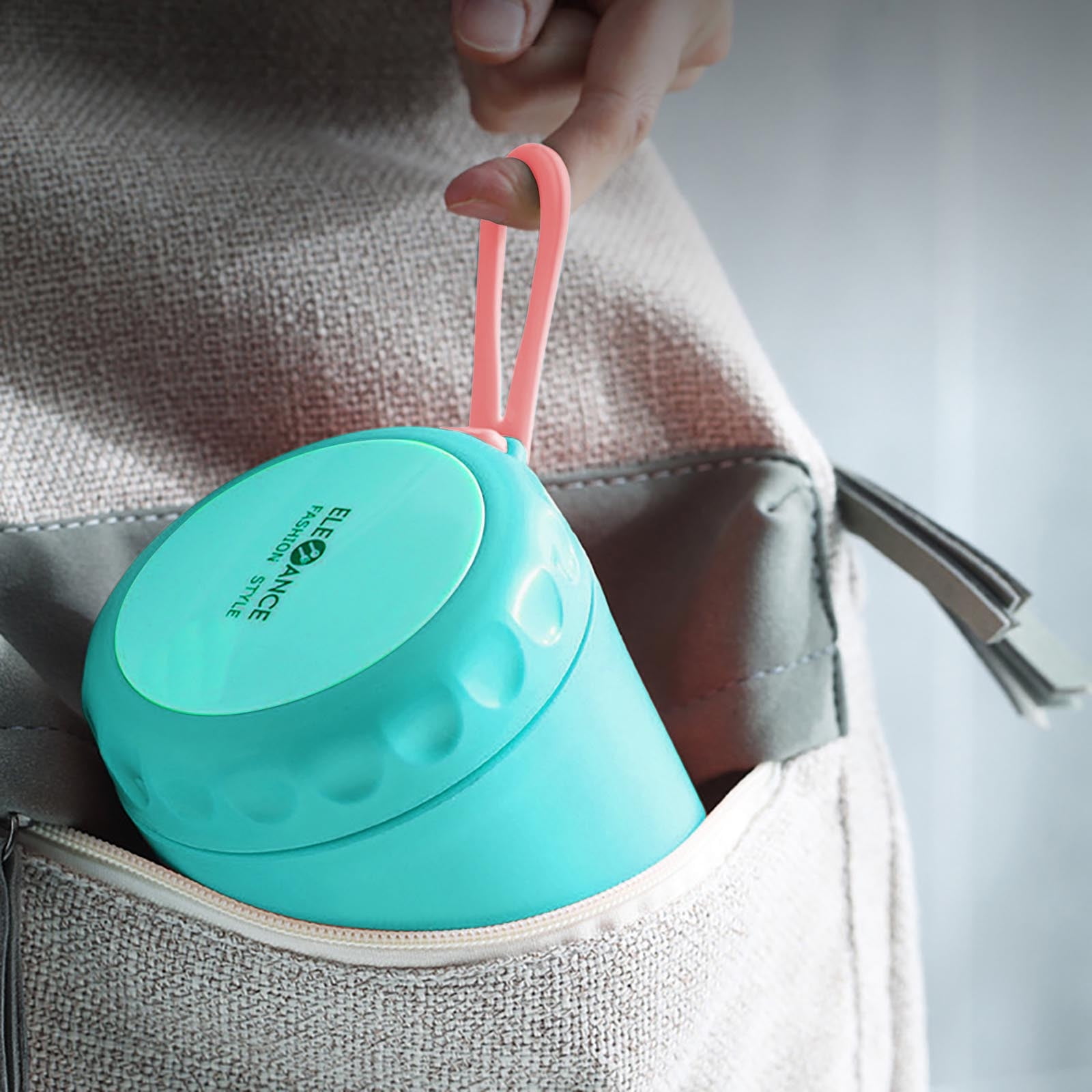 Aufmer Food Warm Thermal Leakproof Vacuum Stainless Reusable Lunch Box Green - Image 3