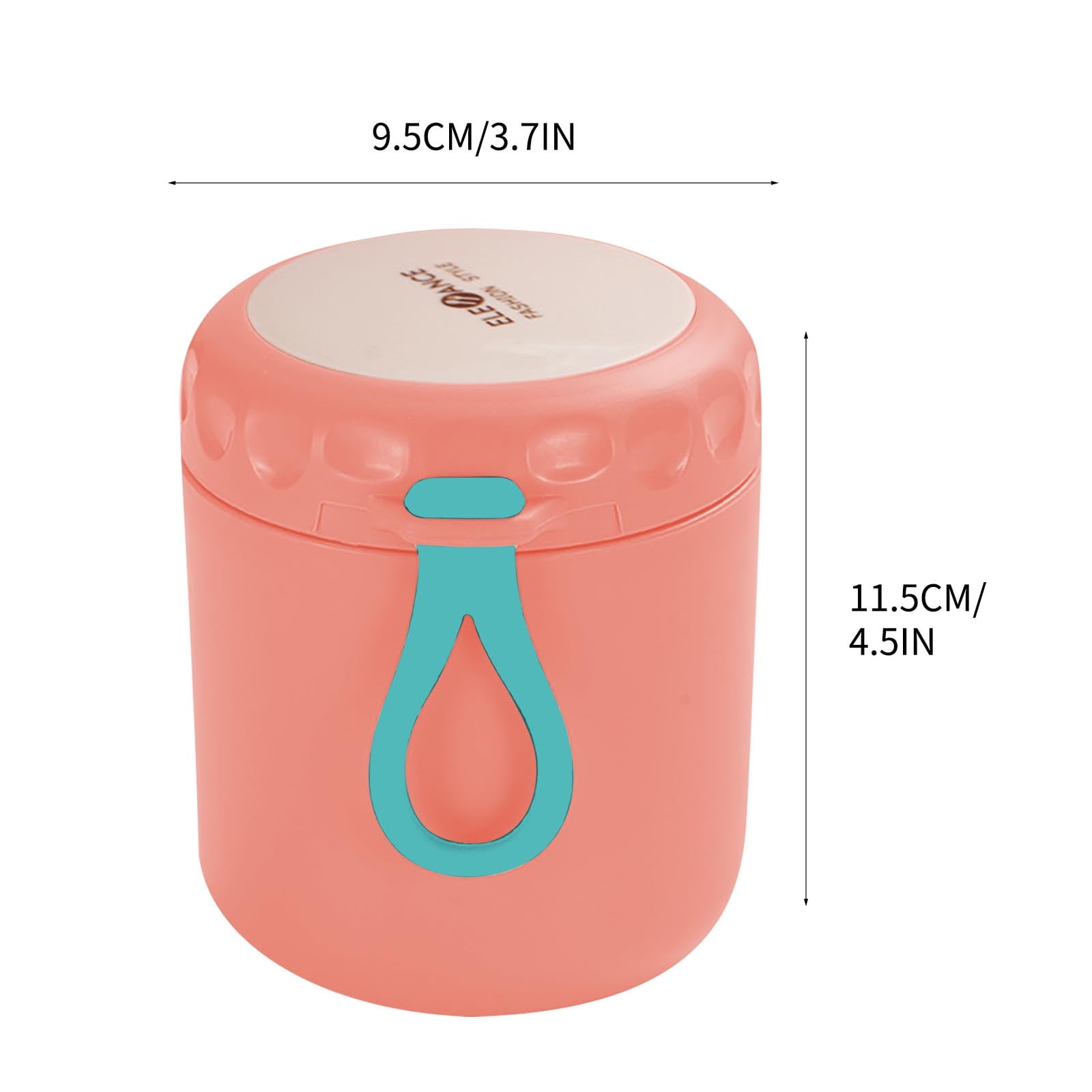 Aufmer Food Warm Thermal Leakproof Vacuum Stainless Reusable Lunch Box Pink◈18 OZ - Image 5