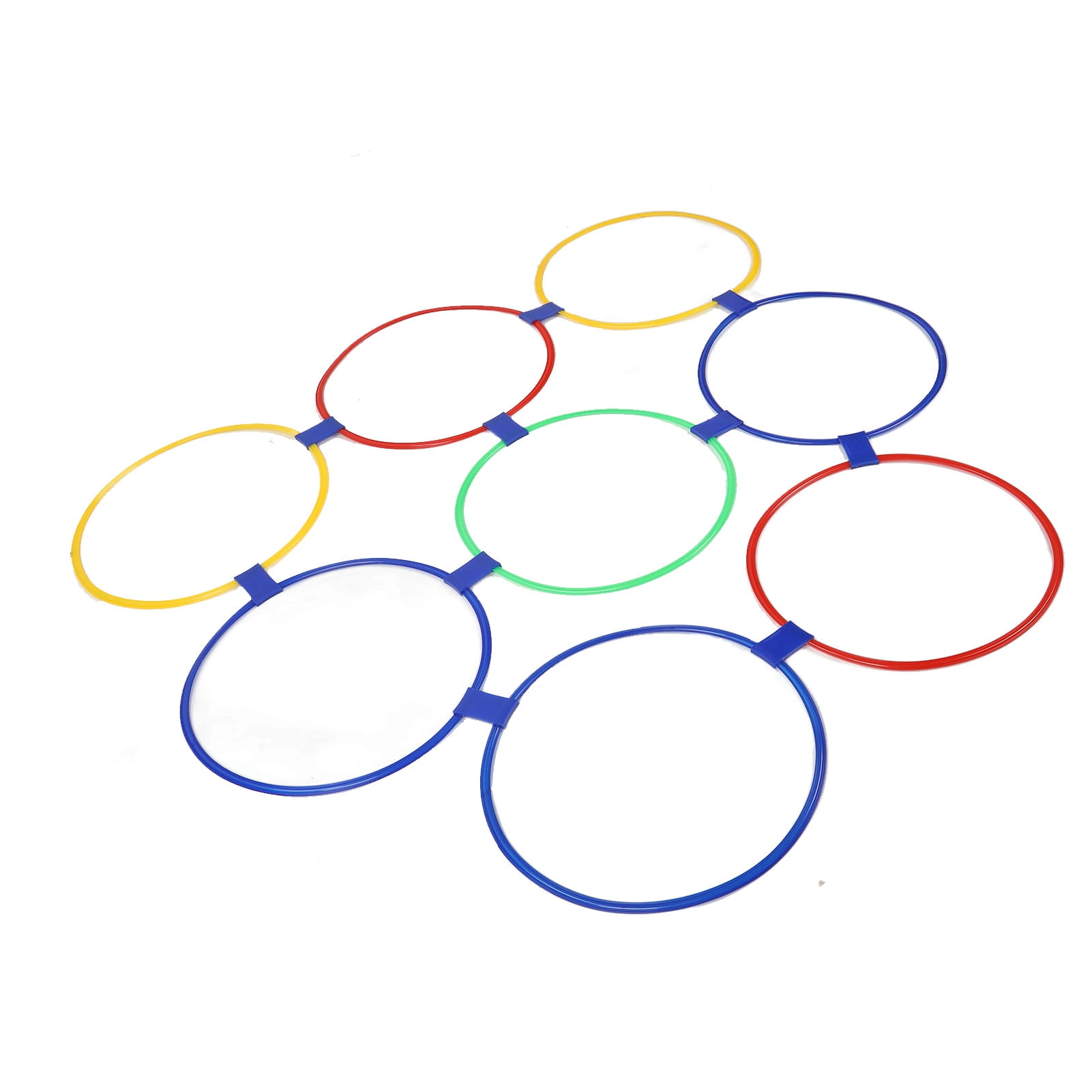 10PCS Kids Exercise Hoops Jumping Hopscotch Game Rings for Sensory Training Physical Fitness Dia 47cm / 18.5in - Image 5