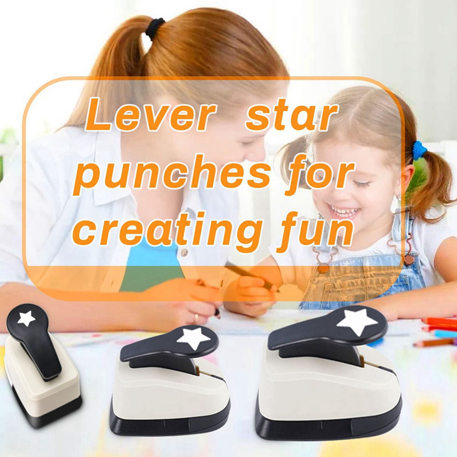 3Pcs Star Hole Punch, Star Punch, Star Paper Punch, Star Hole Puncher, Star Puncher for Crafts, Paper Punch for Crafting - Image 7