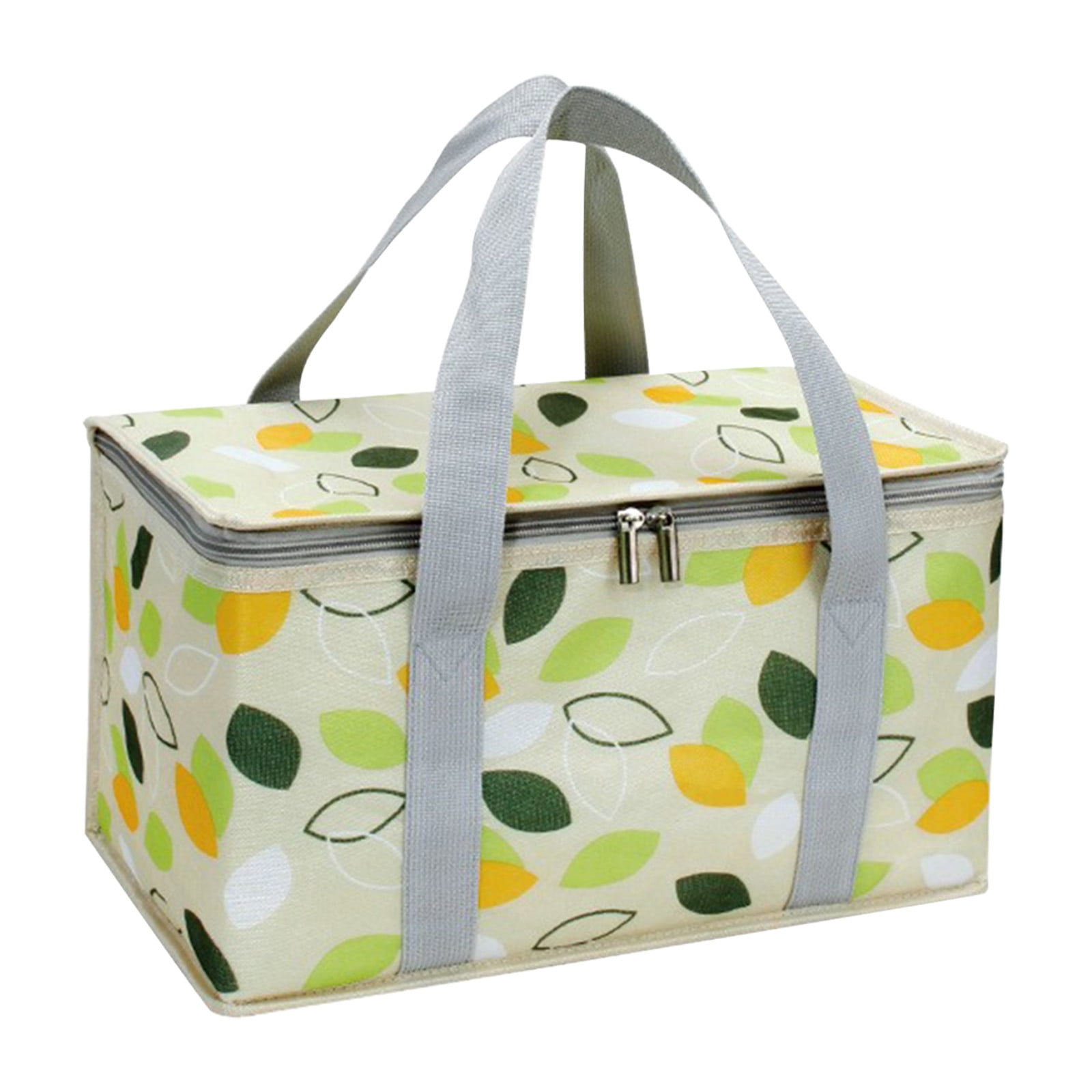 Potrochi Green Insulated Collapsible Cooler Bag for Groceries and Picnics Green - Image 1
