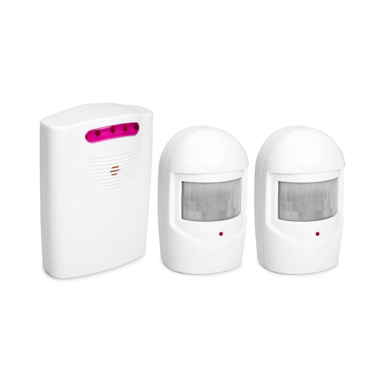 Sueriy Wireless Driveway Alarm Alert System Security Garage Intruder PIR Motion Sen Sor with 1 Receiver and 2 Transmitters for Home Outdoor Use - Image 1