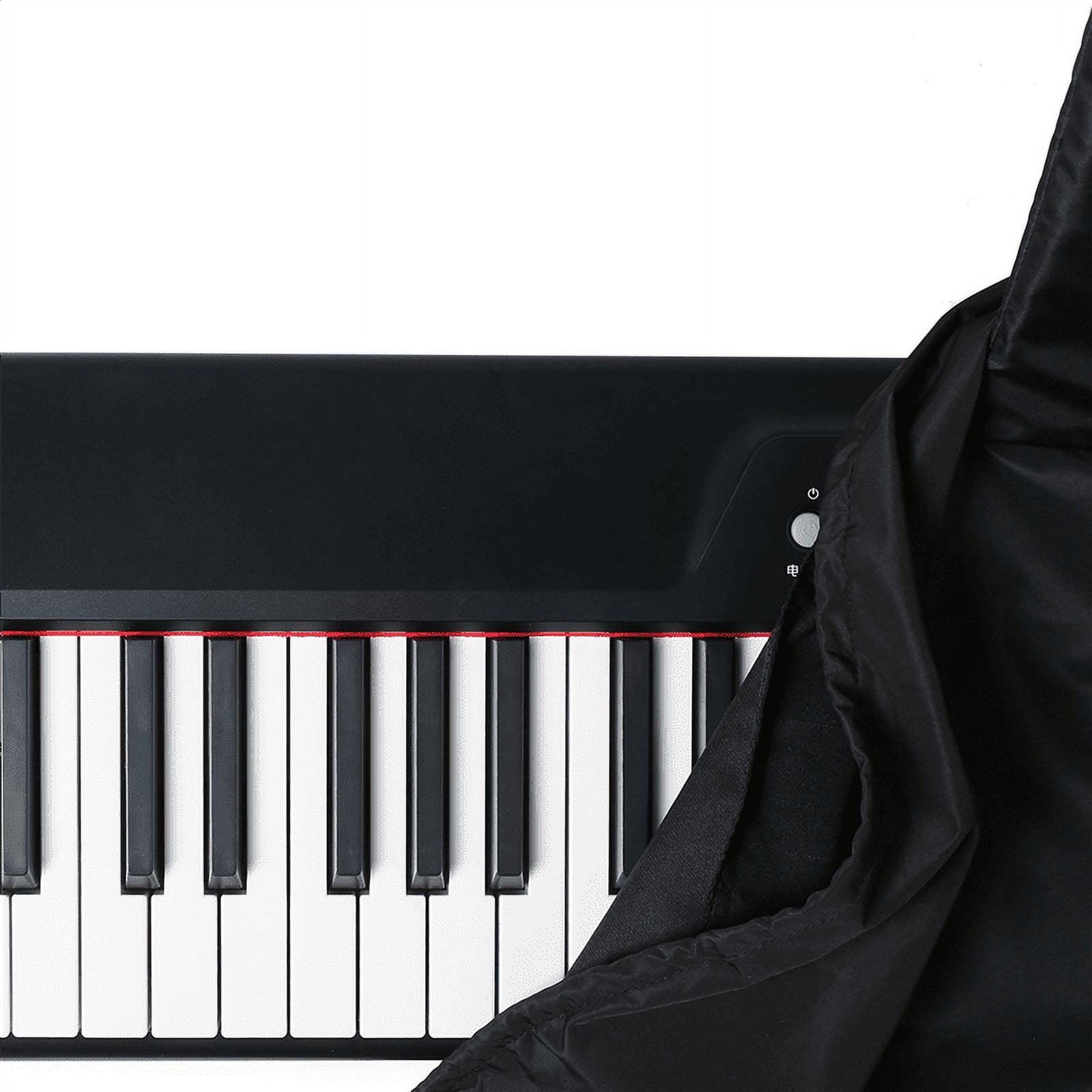 Piano Keyboard Dust-Cover for 88 Keys,with Music Sheet Stand Cover,Electric Piano Cover,Dustproof and Washable - Image 4