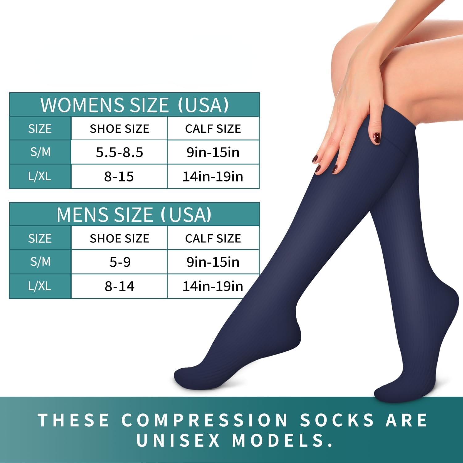 6Pairs Compression Socks for Women and Men - Best for Circulation, Running, Athletic, Recover, Nurse, Travel S/M 24 Purple Series - Image 7