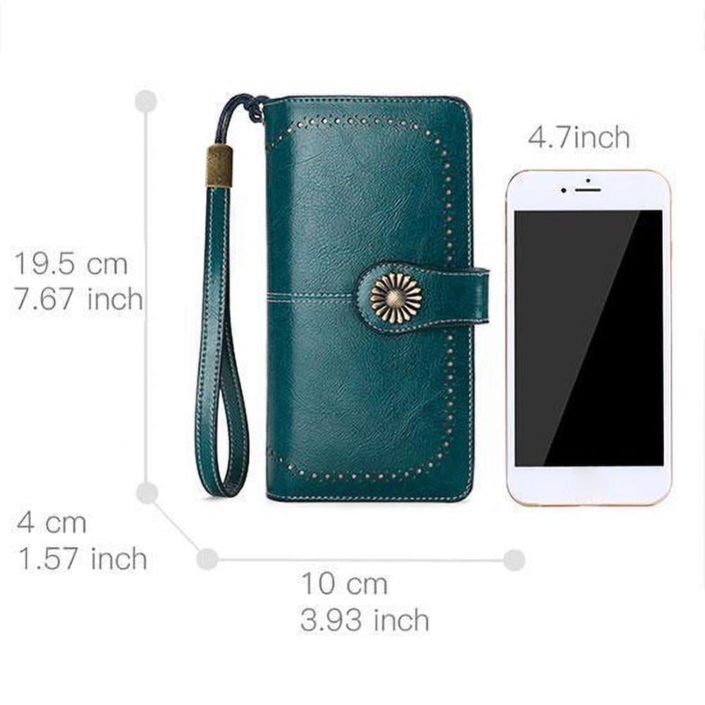 Ardorlove Wristlet Women's Elegant Clutch Wallet Black - Image 3