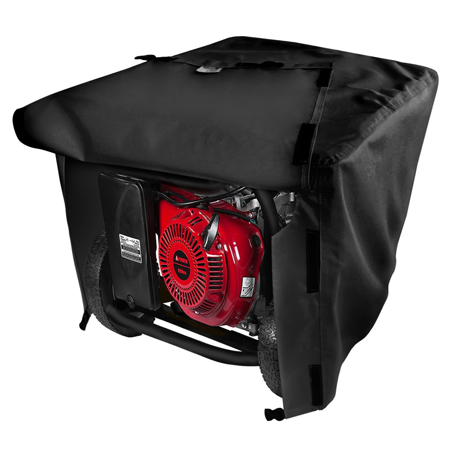 Universal Generator Cover for 5500-15000 Watt Waterproof Heavy Duty 600D Oxford Fabric Covers Black 38
