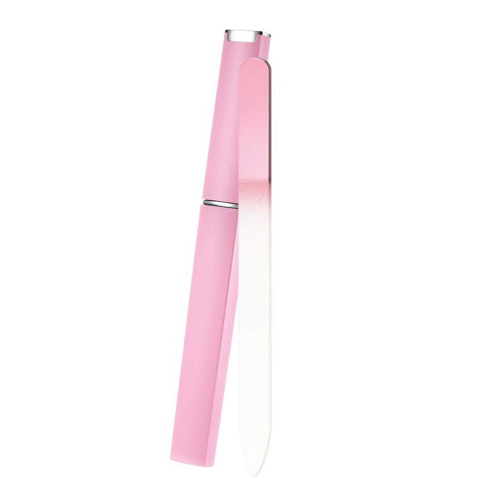 3 Pack Glass Nail File, Fingernail File for Natural Nail Professional Manicure Nail Tool Gentle Nail Care - Image 5