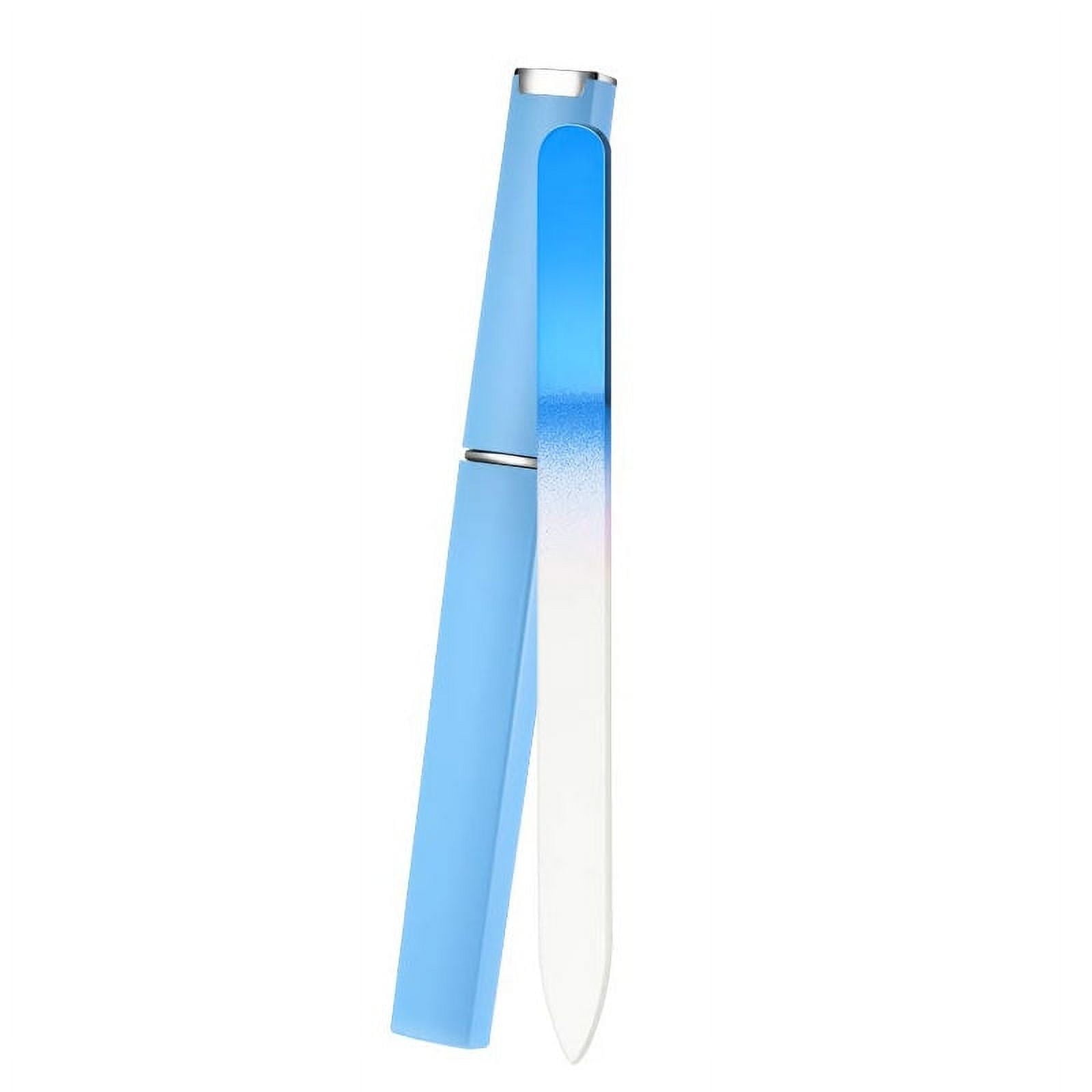 3 Pack Glass Nail File, Fingernail File for Natural Nail Professional Manicure Nail Tool Gentle Nail Care - Image 6