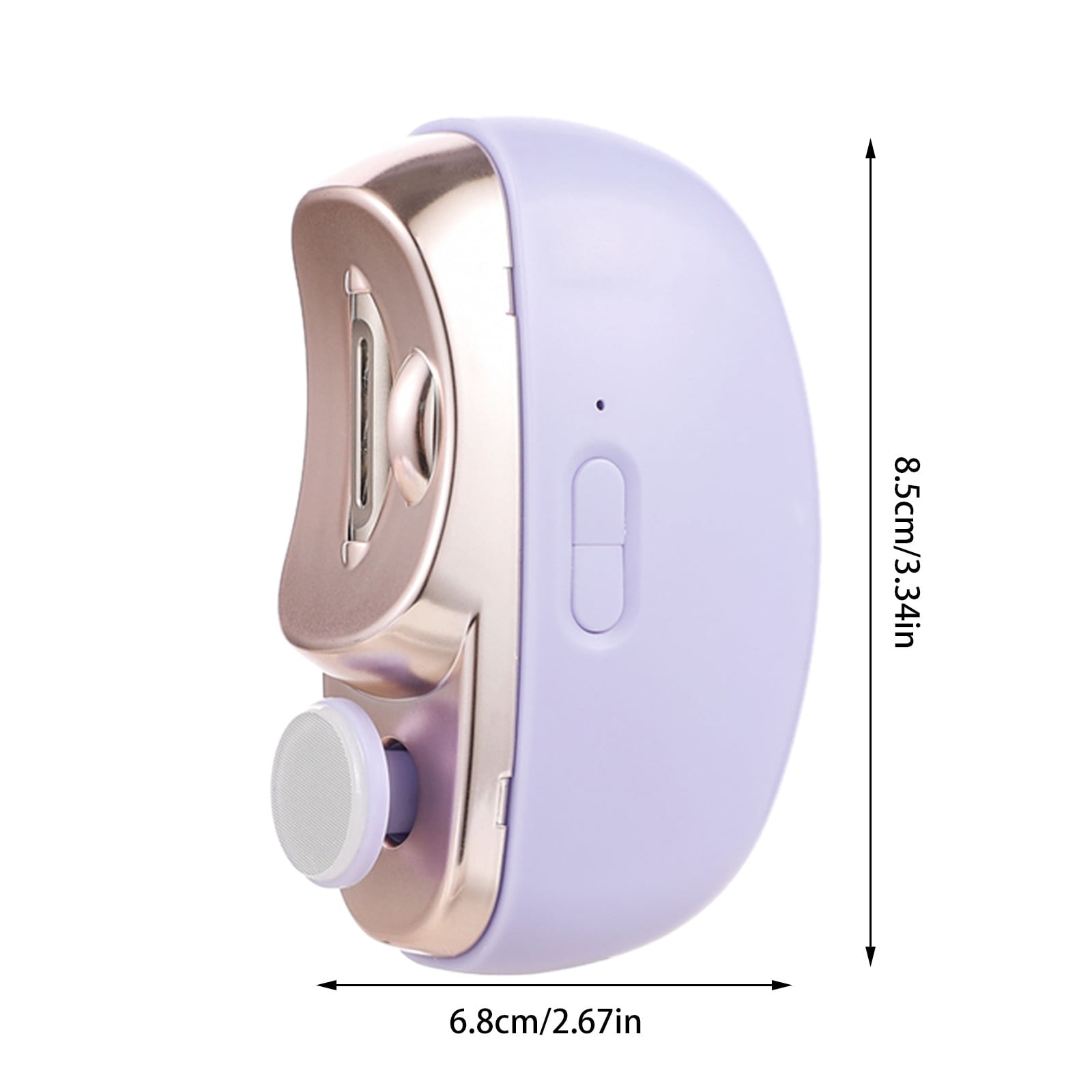 Toenail Grinder for Thick Toenails Human Electric Nail Clipper Automatic Nail Trimmer 2 In 1 Nail & Remover For Hands & Feet Ideal For Elderly & Kids One Size Purple - Image 2