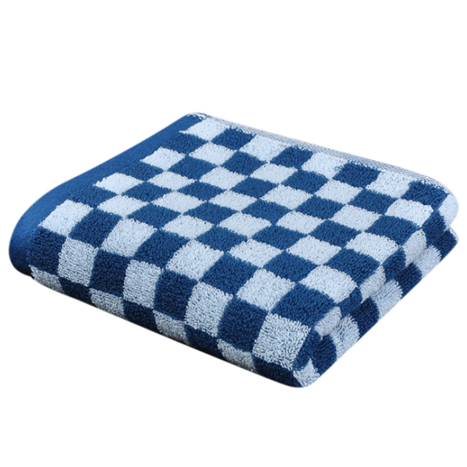 Checkered Bath Towels for Bathroom, Shower Towels 30