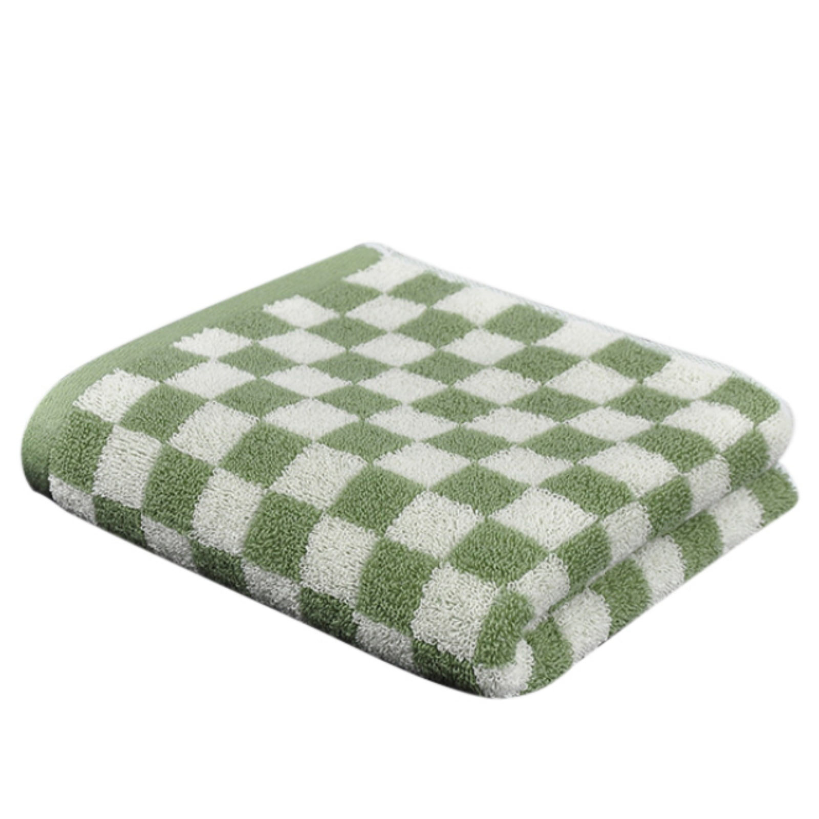 Checkered Bath Towels for Bathroom, Shower Towels 30
