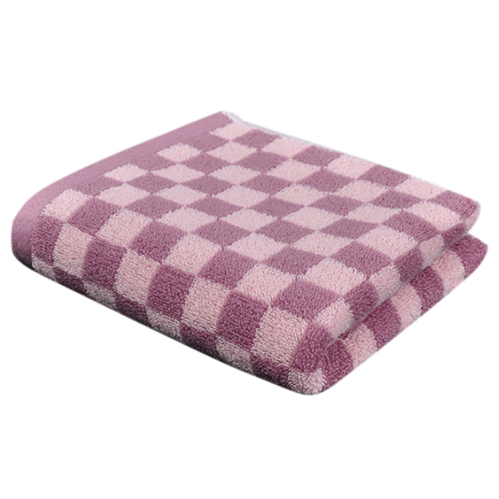 Checkered Bath Towels for Bathroom, Shower Towels 30