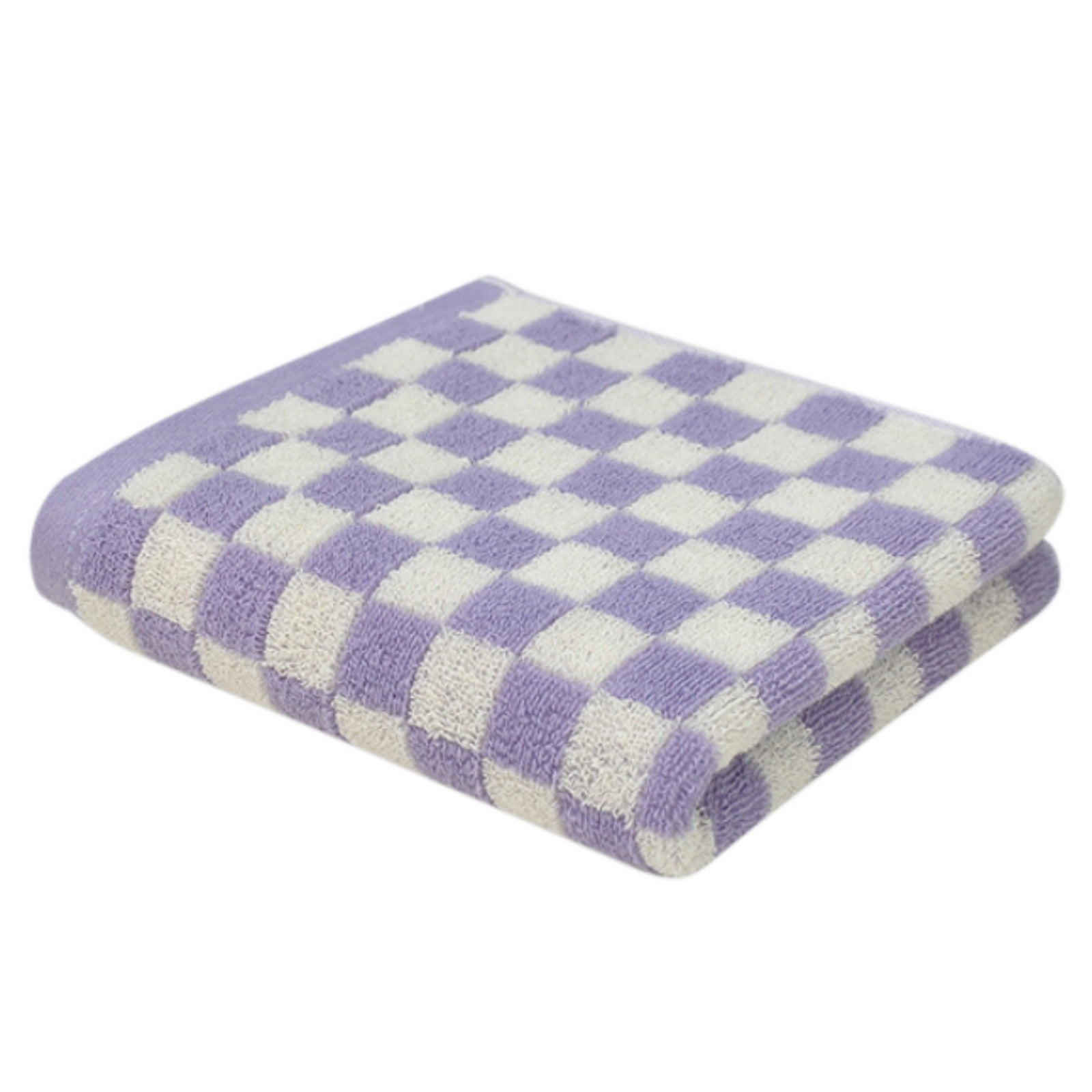 Checkered Bath Towels for Bathroom, Shower Towels 30