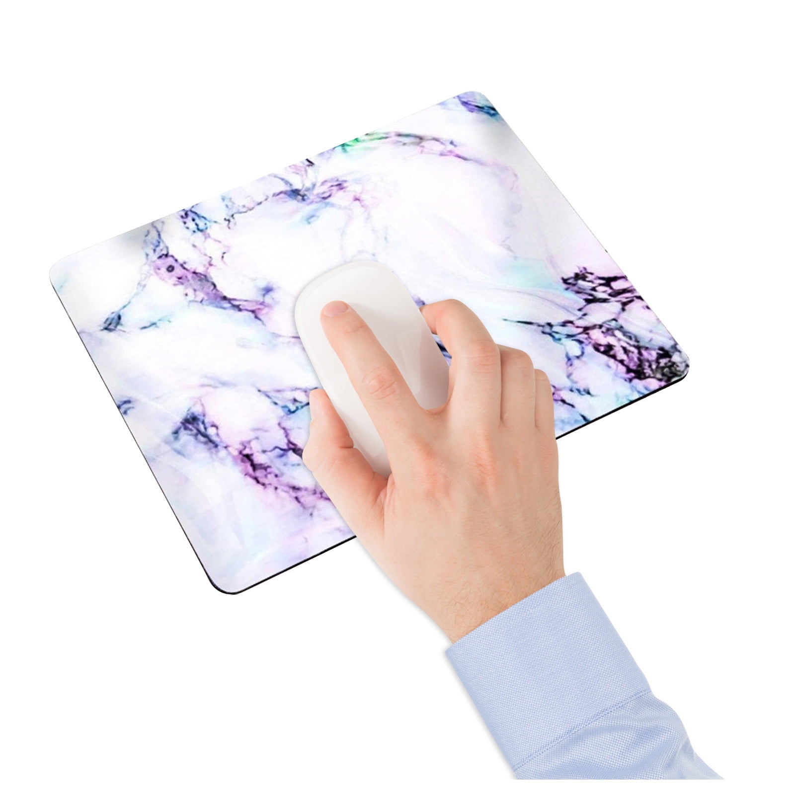 GHSOHS Ergonomic Mouse Pad with Wrist Support Cute Cloud Shape Wrist Pad Memory Cotton Keyboard Hand Rest Non Slip Wrist Pad Non-Slip Mousepad for Computer Laptop A - Image 3