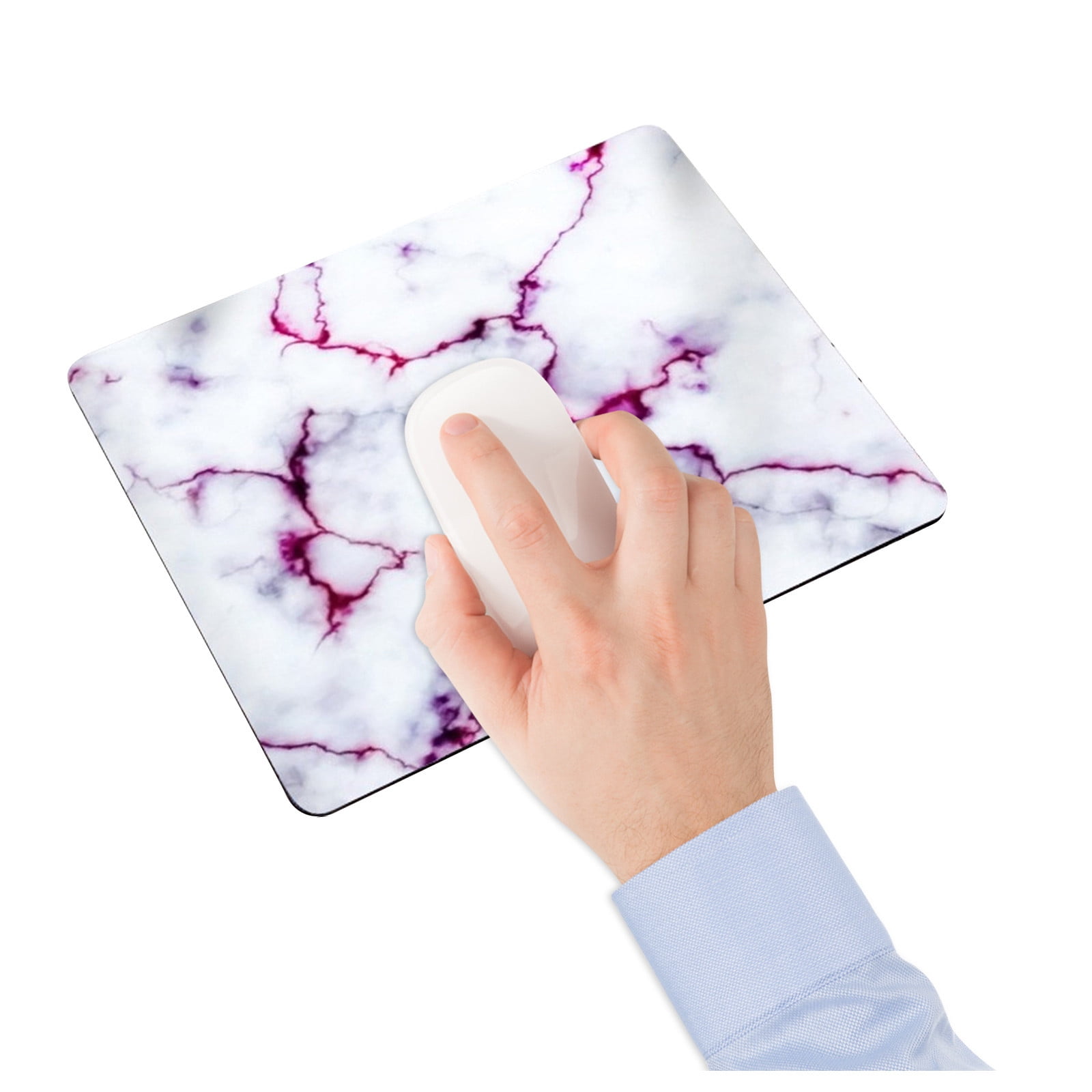 GHSOHS Ergonomic Mouse Pad with Wrist Support Cute Cloud Shape Wrist Pad Memory Cotton Keyboard Hand Rest Non Slip Wrist Pad Non-Slip Mousepad for Computer Laptop B - Image 3