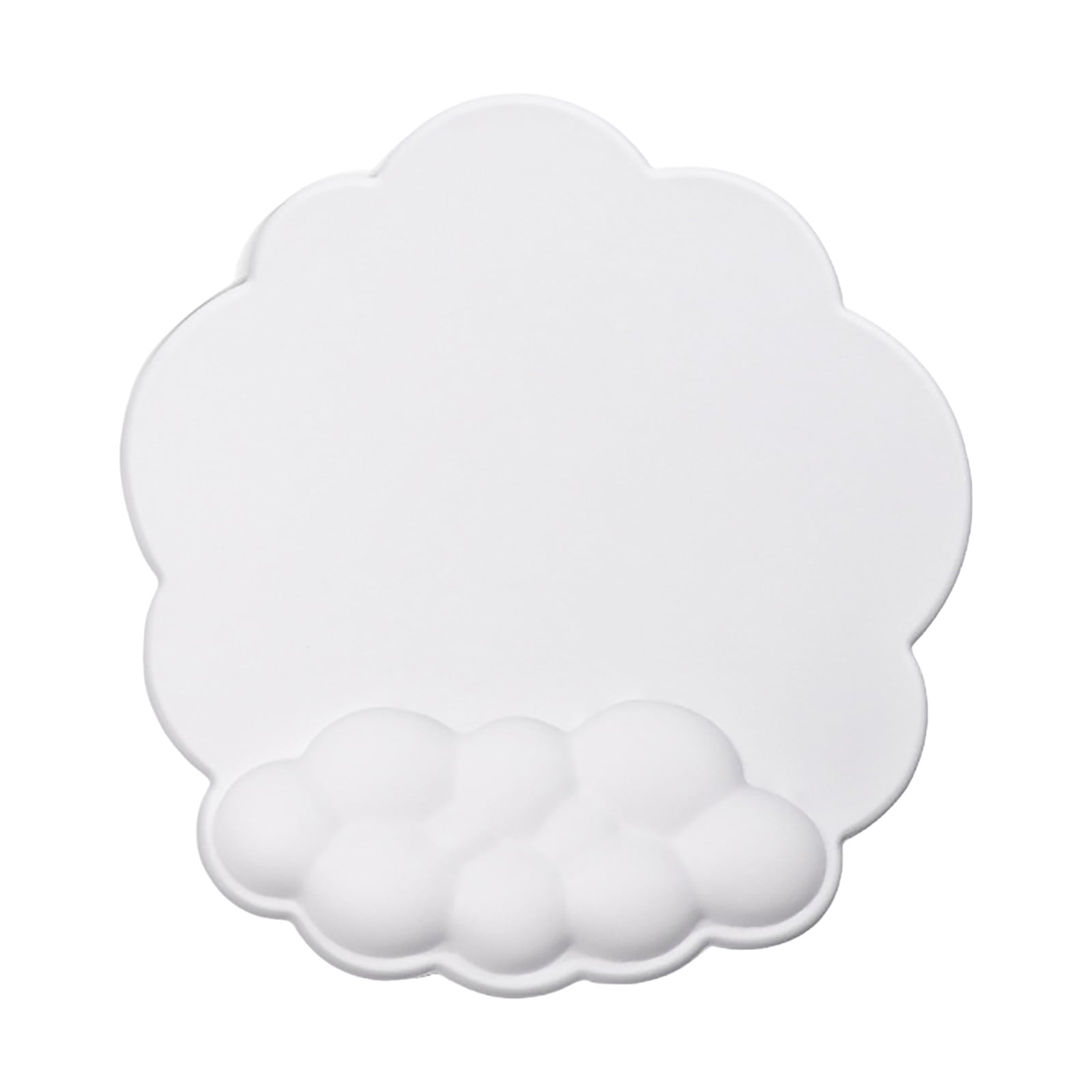 GHSOHS Ergonomic Mouse Pad with Wrist Support Cute Cloud Shape Wrist Pad Memory Cotton Keyboard Hand Rest Non Slip Wrist Pad Non-Slip Mousepad for Computer Laptop G - Image 1
