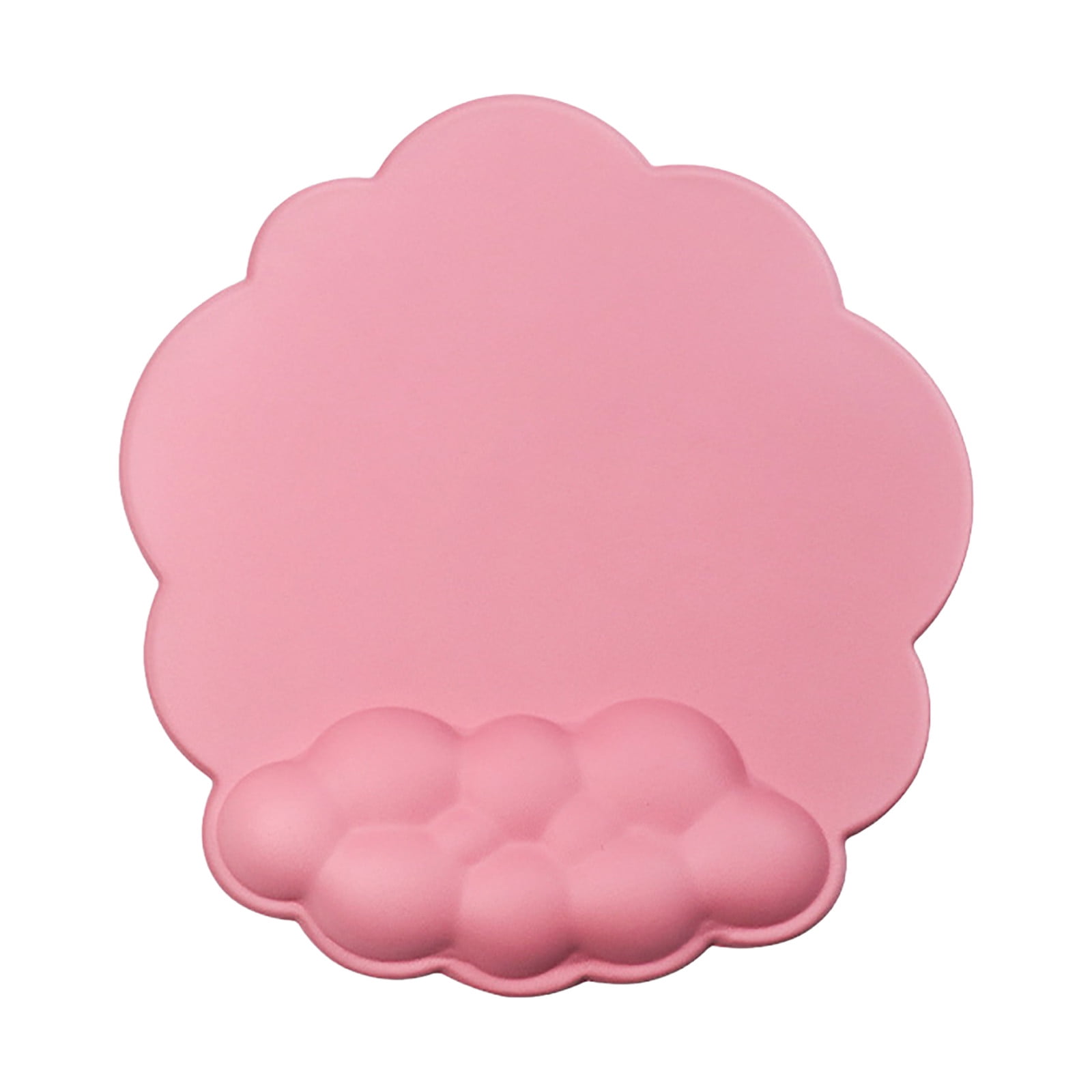 GHSOHS Ergonomic Mouse Pad with Wrist Support Cute Cloud Shape Wrist Pad Memory Cotton Keyboard Hand Rest Non Slip Wrist Pad Non-Slip Mousepad for Computer Laptop as the picture shows - Image 1