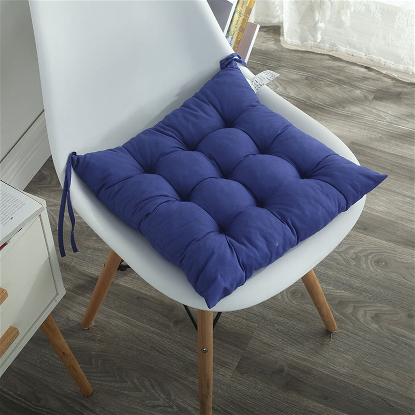 Tyidzon Chair Cushions Non-Slip Rocking Chair Cushion with Ties for Living Room Kitchen, Indoor Seat Cushion, 15X15 Inches A - Image 1