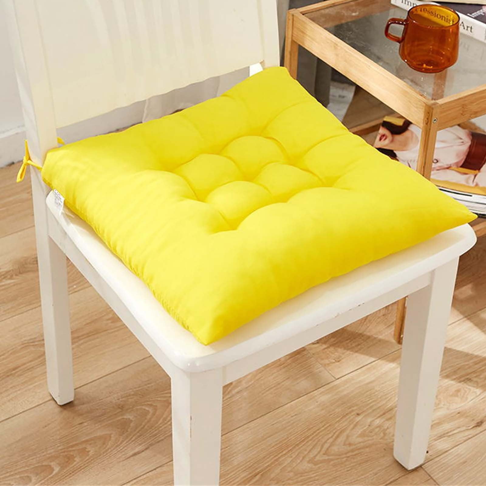 Tyidzon Chair Cushions Non-Slip Rocking Chair Cushion with Ties for Living Room Kitchen, Indoor Seat Cushion, 15X15 Inches N - Image 1