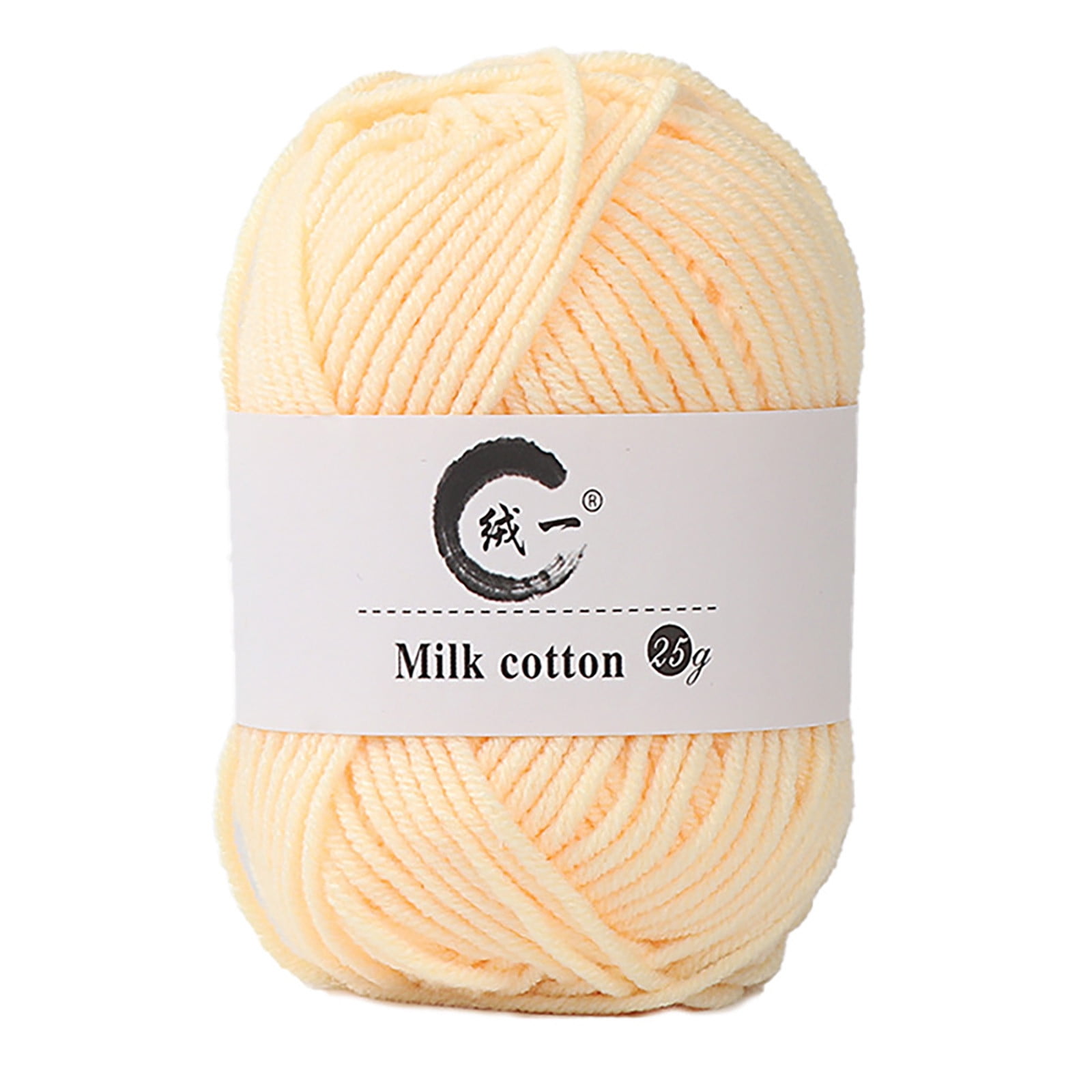Clearance! Boovnll Cotton Yarn, Soft Wool Yarn for Crocheting 25g/0.9oz Machine Washable for Knitting Hats, Sweater, Scarves, Crafts, Home Decorations, DIY Kids Toys, Yarn 28 - Image 1