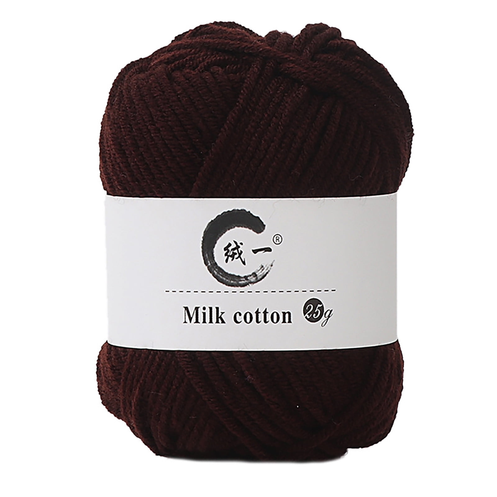 Clearance! Boovnll Cotton Yarn, Soft Wool Yarn for Crocheting 25g/0.9oz Machine Washable for Knitting Hats, Sweater, Scarves, Crafts, Home Decorations, DIY Kids Toys, Yarn 29 - Image 1