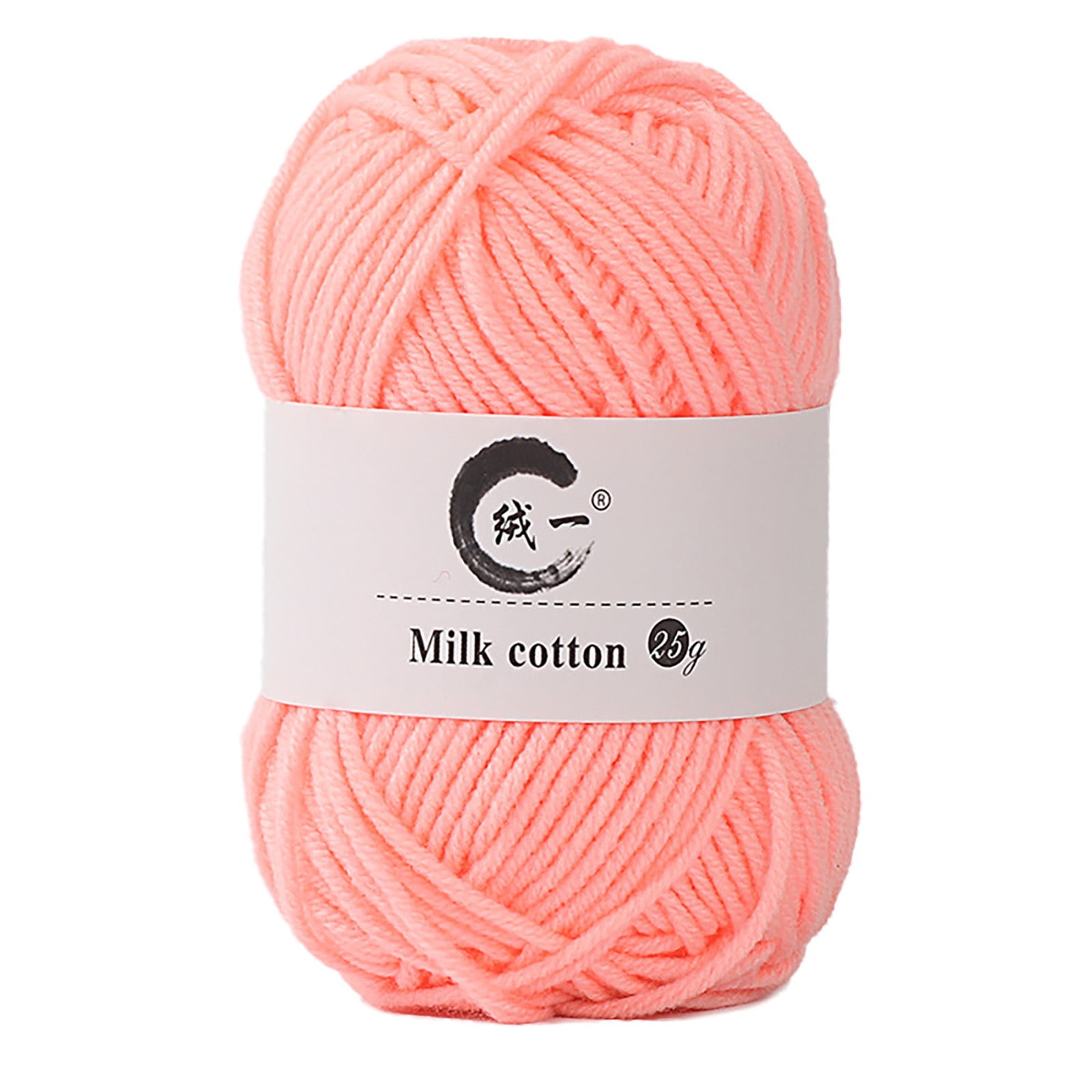 Clearance! Boovnll Cotton Yarn, Soft Wool Yarn for Crocheting 25g/0.9oz Machine Washable for Knitting Hats, Sweater, Scarves, Crafts, Home Decorations, DIY Kids Toys, Yarn 3 - Image 1