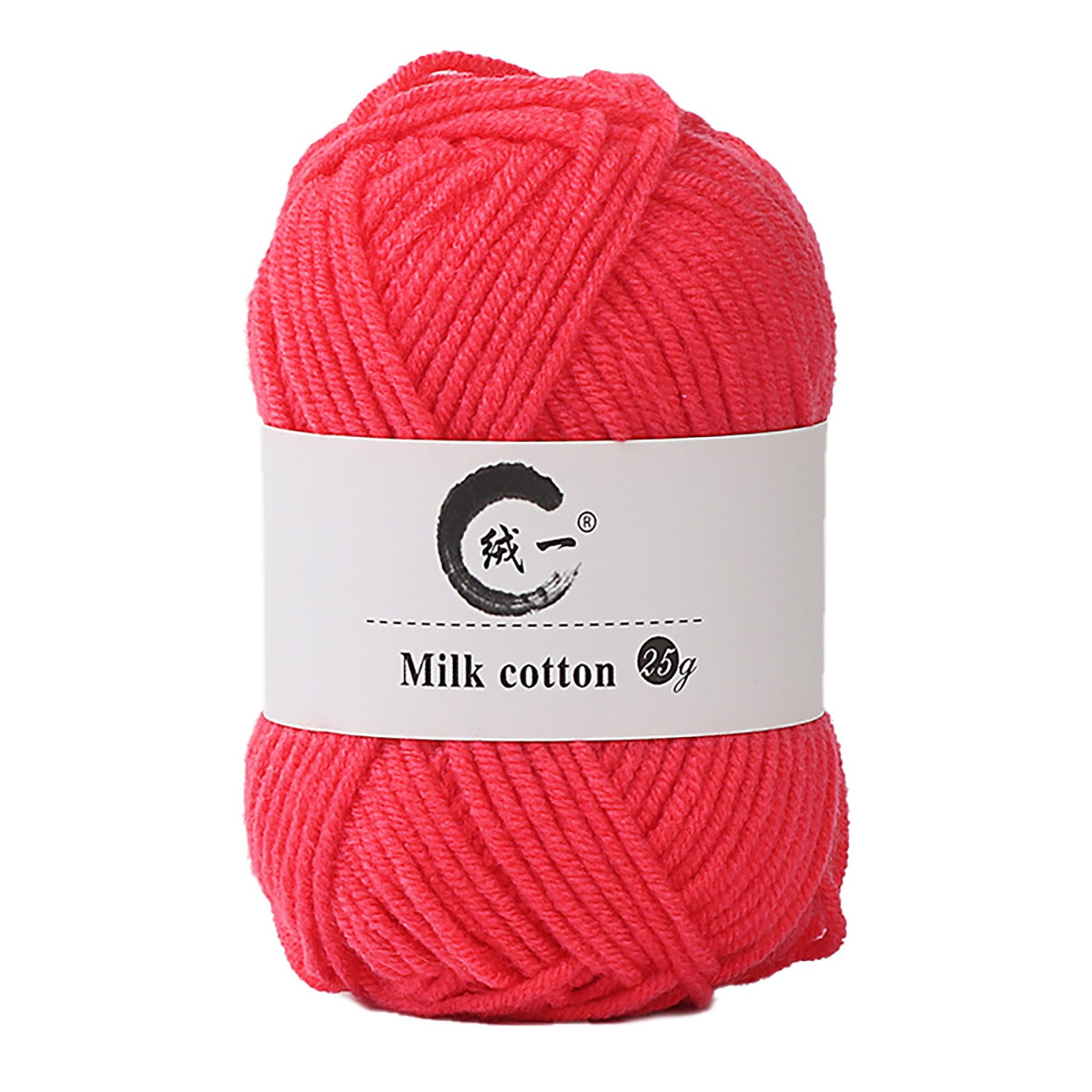 Clearance! Boovnll Cotton Yarn, Soft Wool Yarn for Crocheting 25g/0.9oz Machine Washable for Knitting Hats, Sweater, Scarves, Crafts, Home Decorations, DIY Kids Toys, Yarn 35 - Image 1